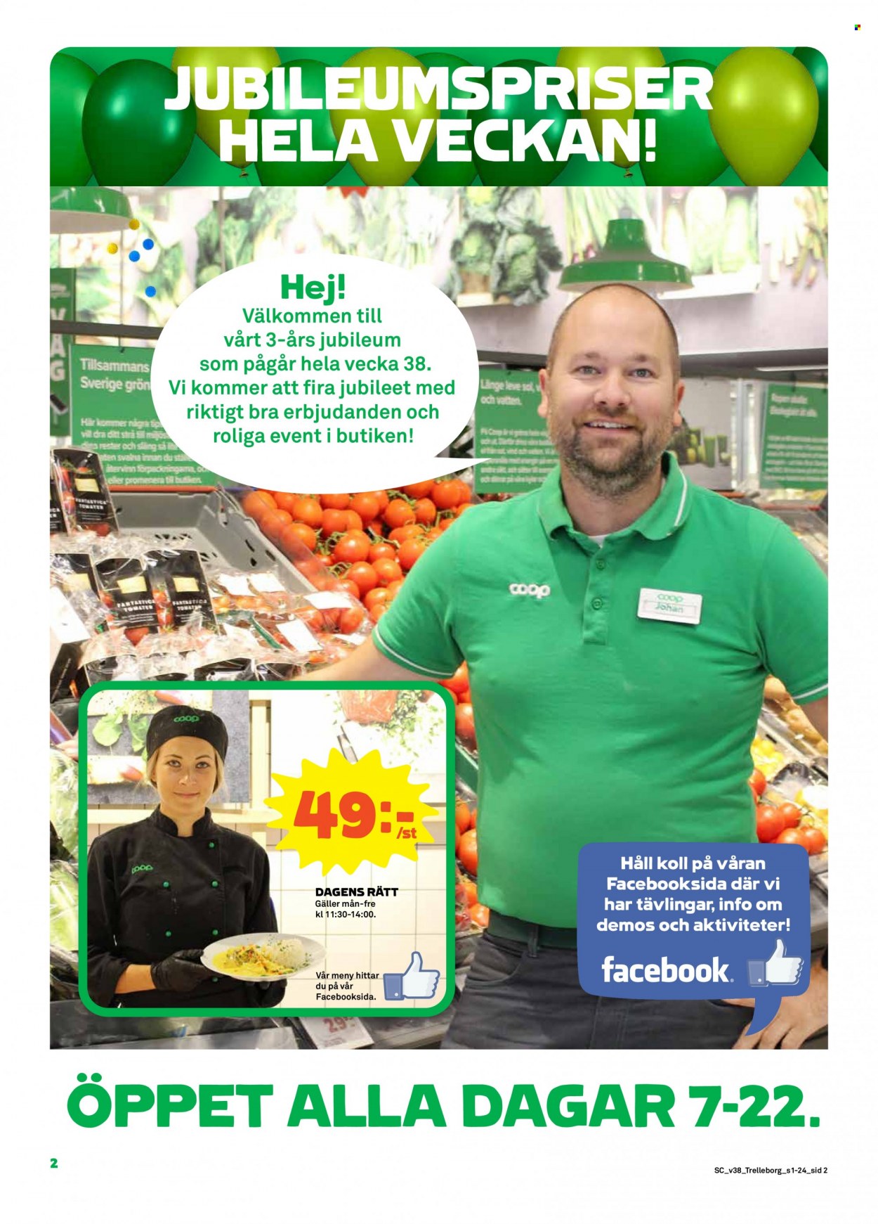 Stora Coop reklamblad - 19/9 2022 - 25/9 2022. Sida 2