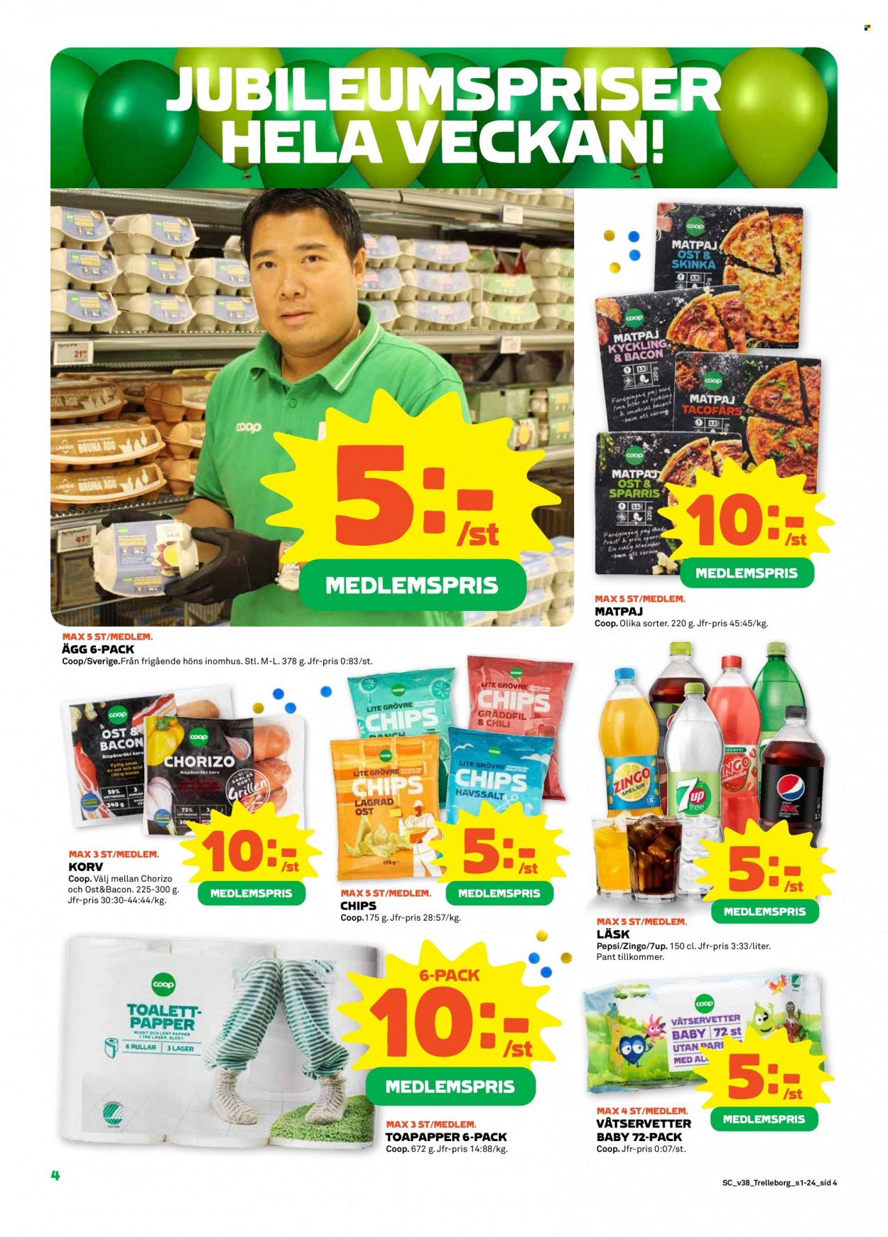 Stora Coop reklamblad - 19/9 2022 - 25/9 2022. Sida 4