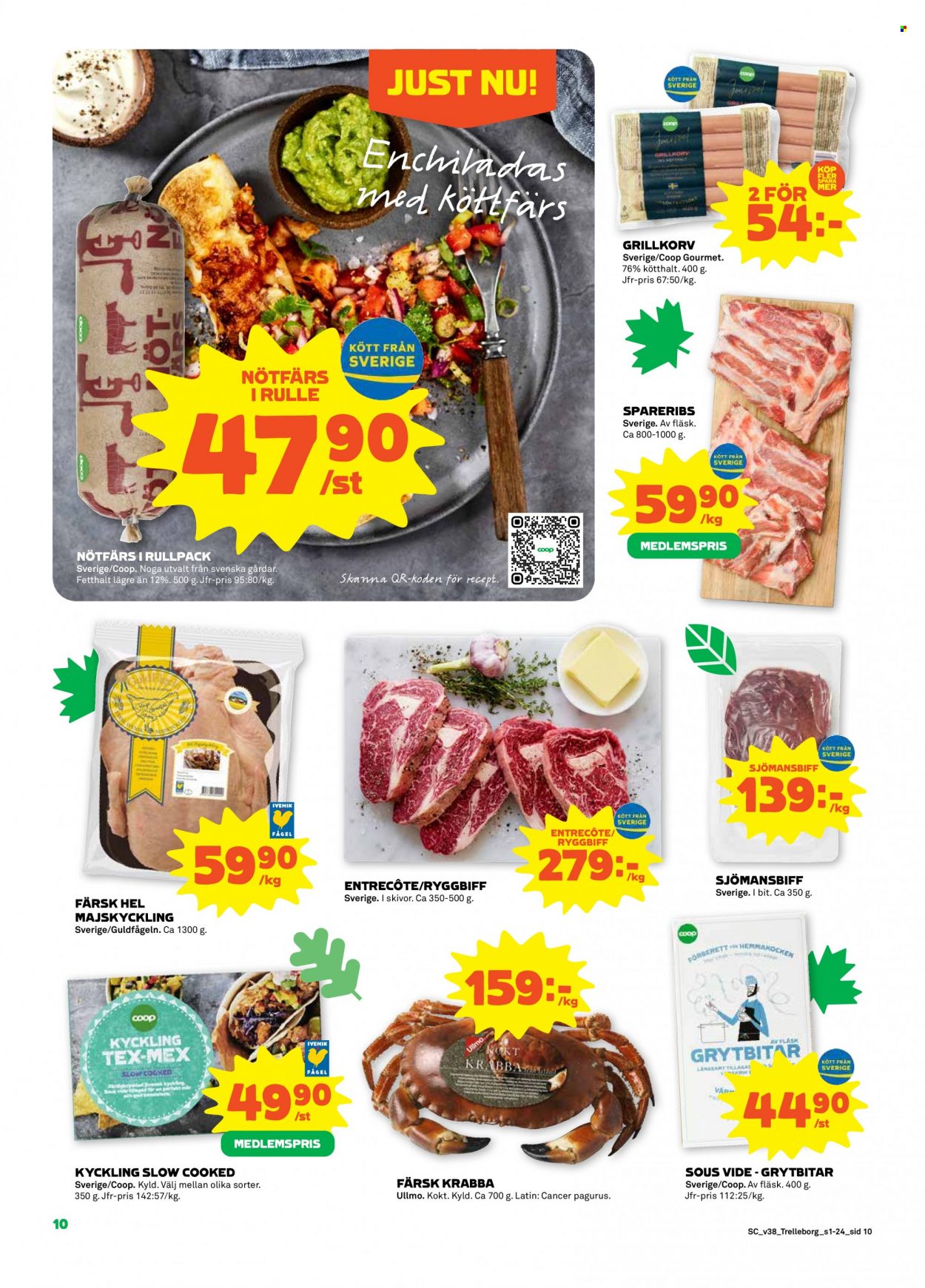 Stora Coop reklamblad - 19/9 2022 - 25/9 2022. Sida 10