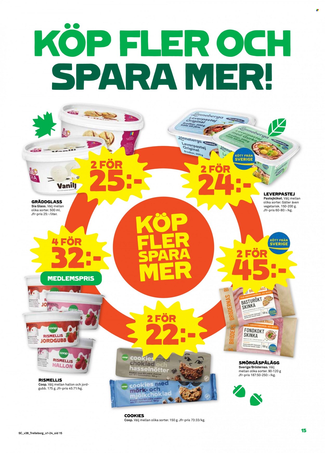 Stora Coop reklamblad - 19/9 2022 - 25/9 2022. Sida 15
