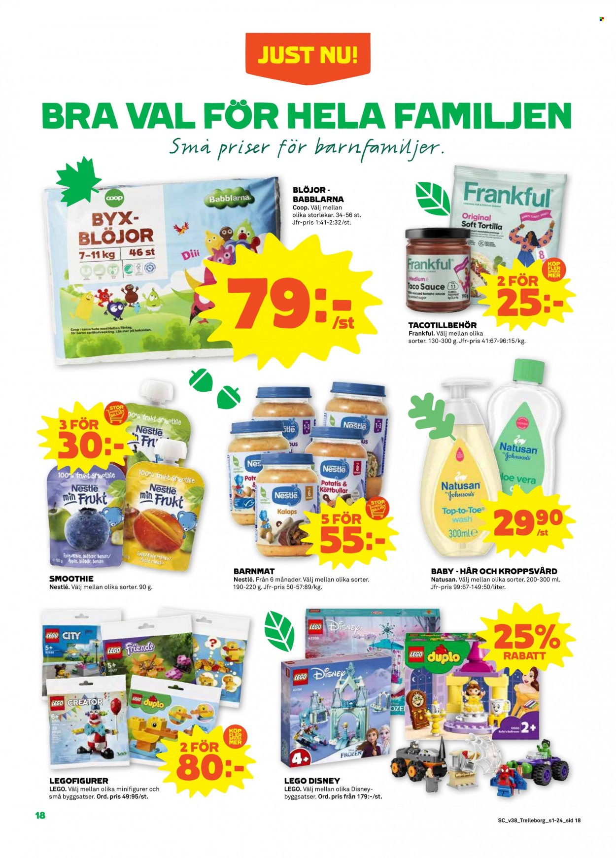 Stora Coop reklamblad - 19/9 2022 - 25/9 2022. Sida 18