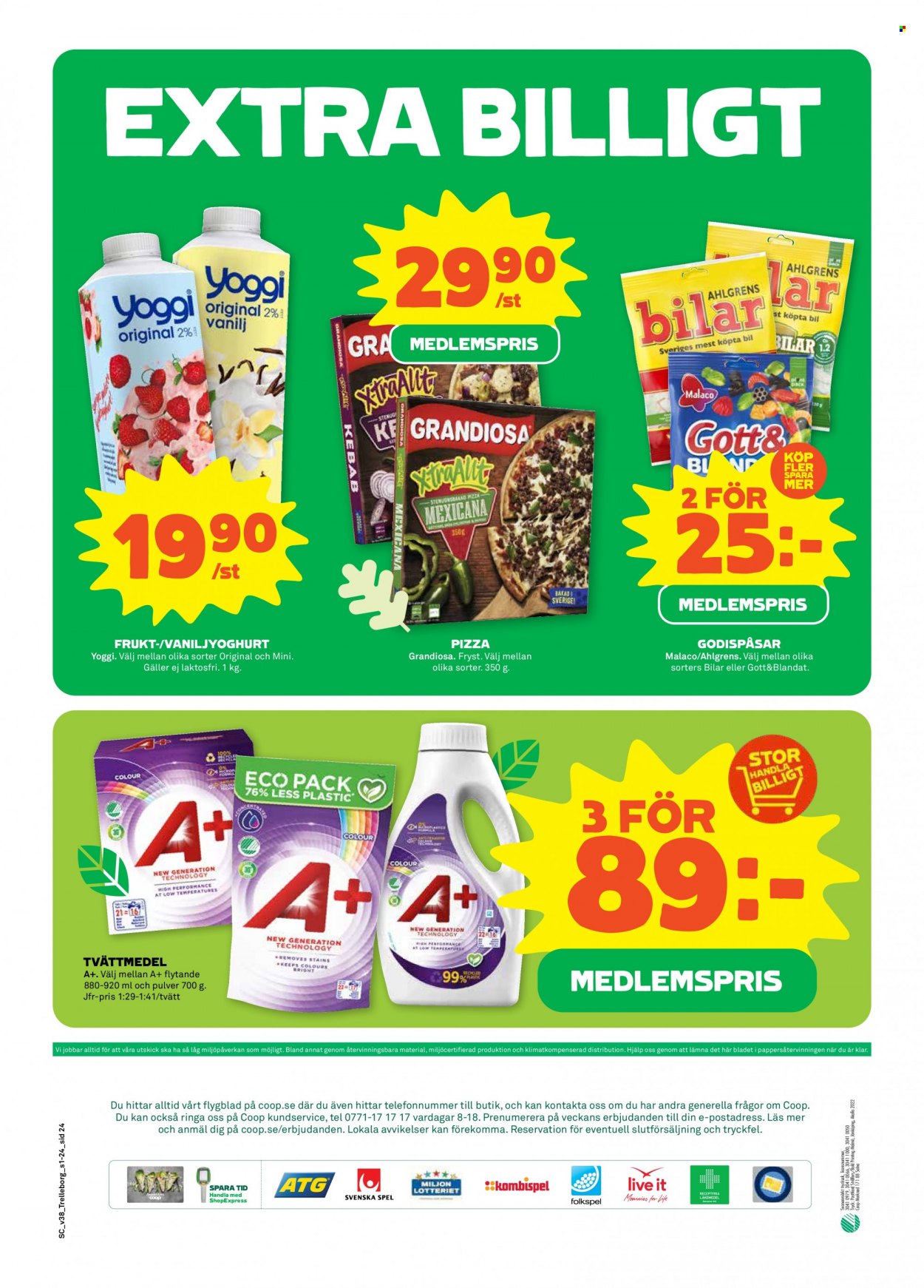 Stora Coop reklamblad - 19/9 2022 - 25/9 2022. Sida 24