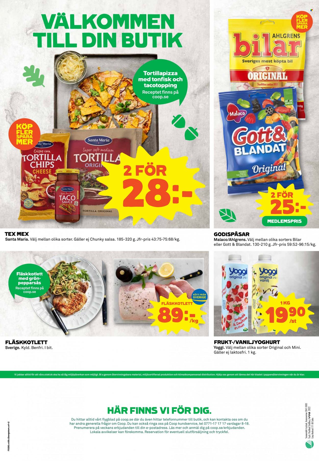 Coop reklamblad - 19/9 2022 - 25/9 2022. Sida 2