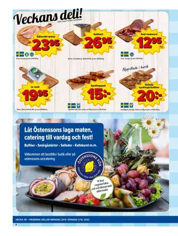 Östenssons reklamblad - 26/9 2022 - 2/10 2022.