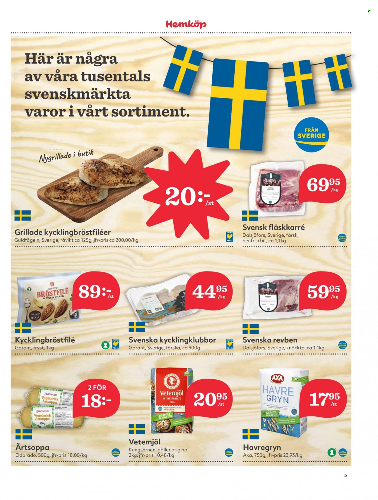 Hemköp reklamblad - 26/9 2022 - 2/10 2022. Sida 5