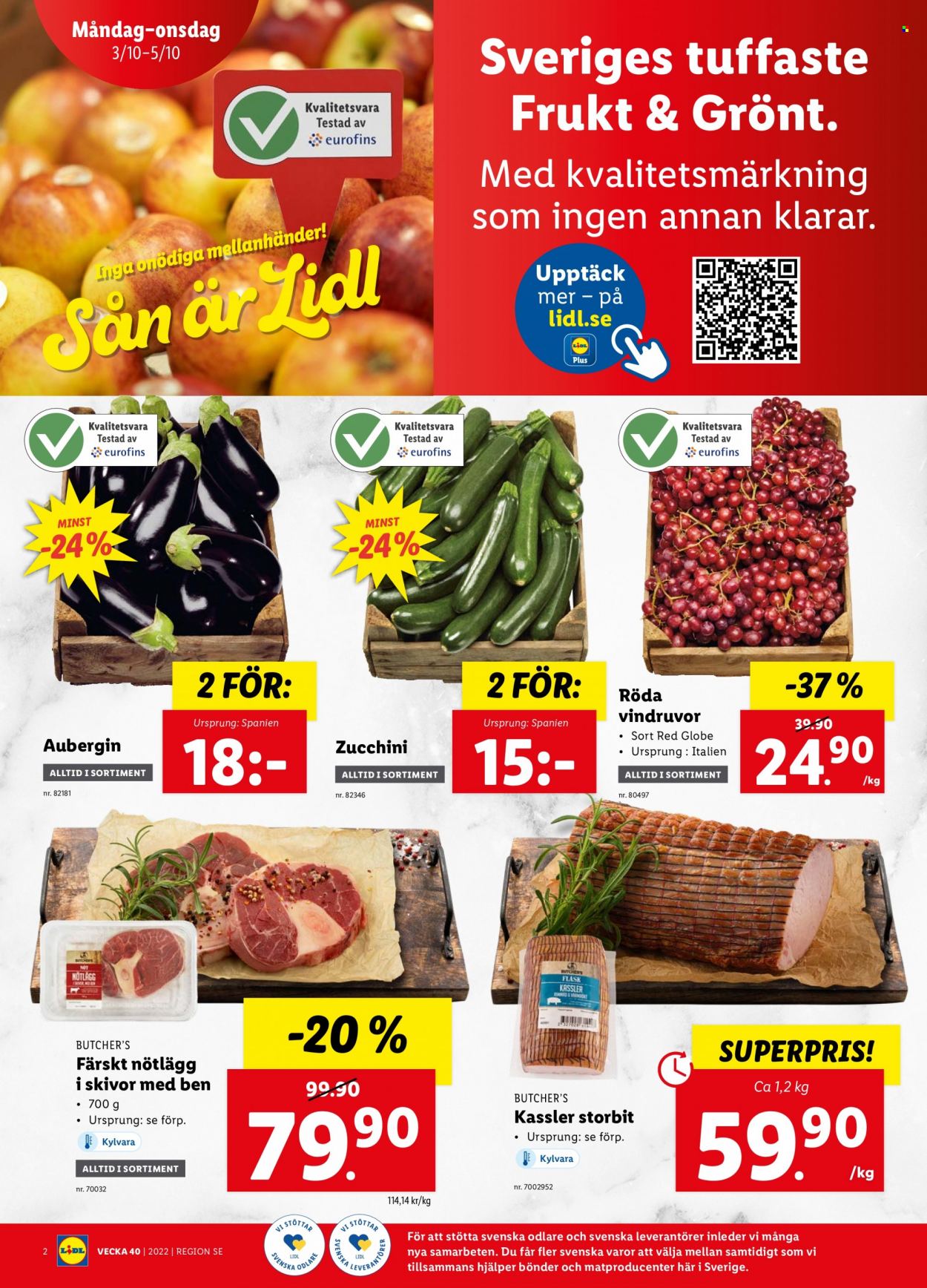 Lidl reklamblad - 3/10 2022 - 9/10 2022. Sida 2