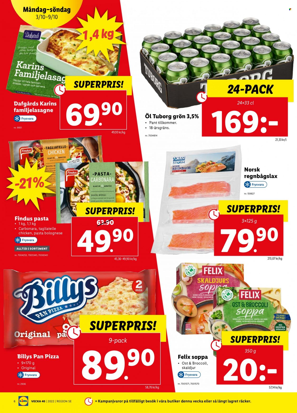 Lidl reklamblad - 3/10 2022 - 9/10 2022. Sida 6