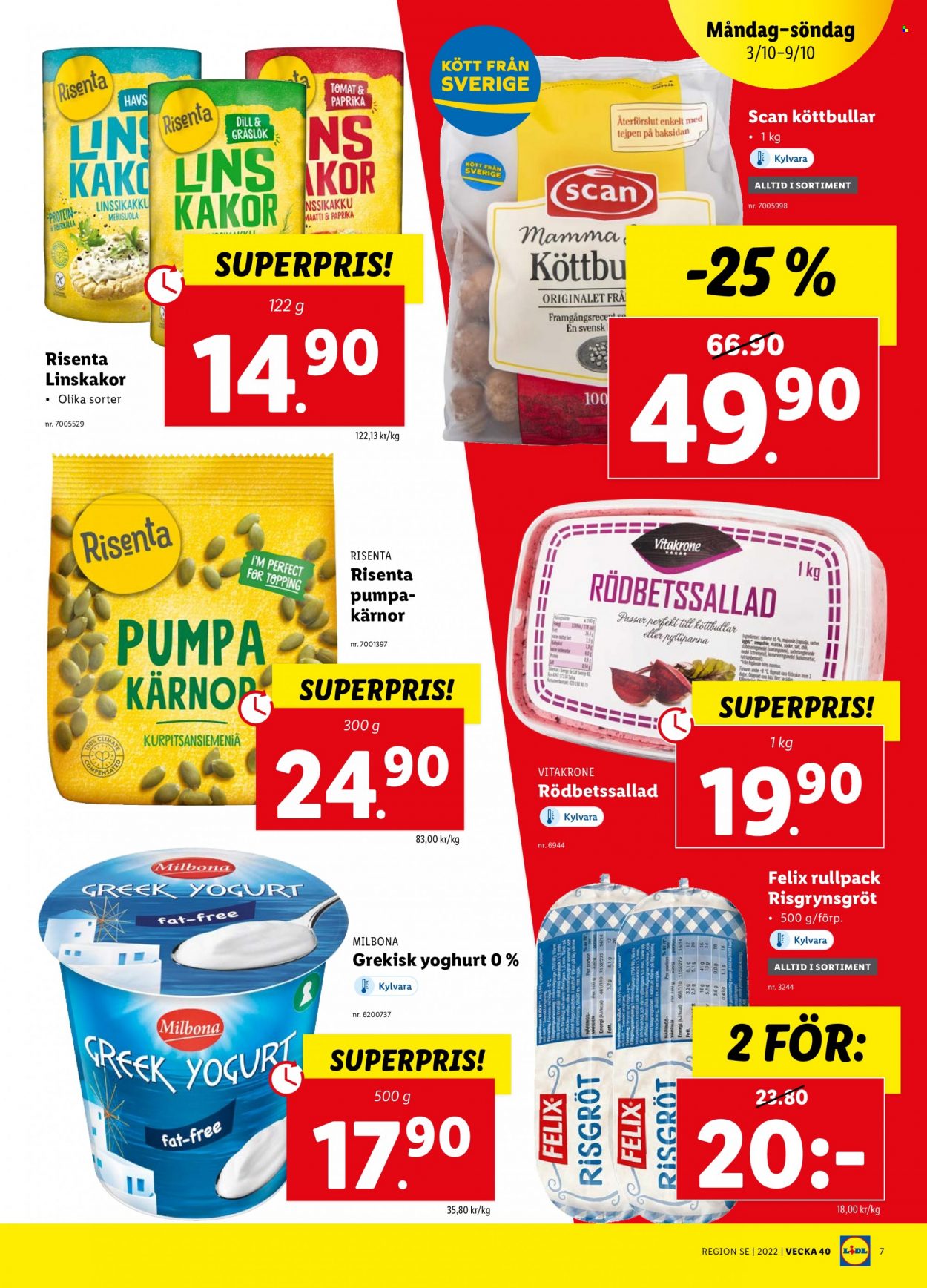 Lidl reklamblad - 3/10 2022 - 9/10 2022. Sida 7