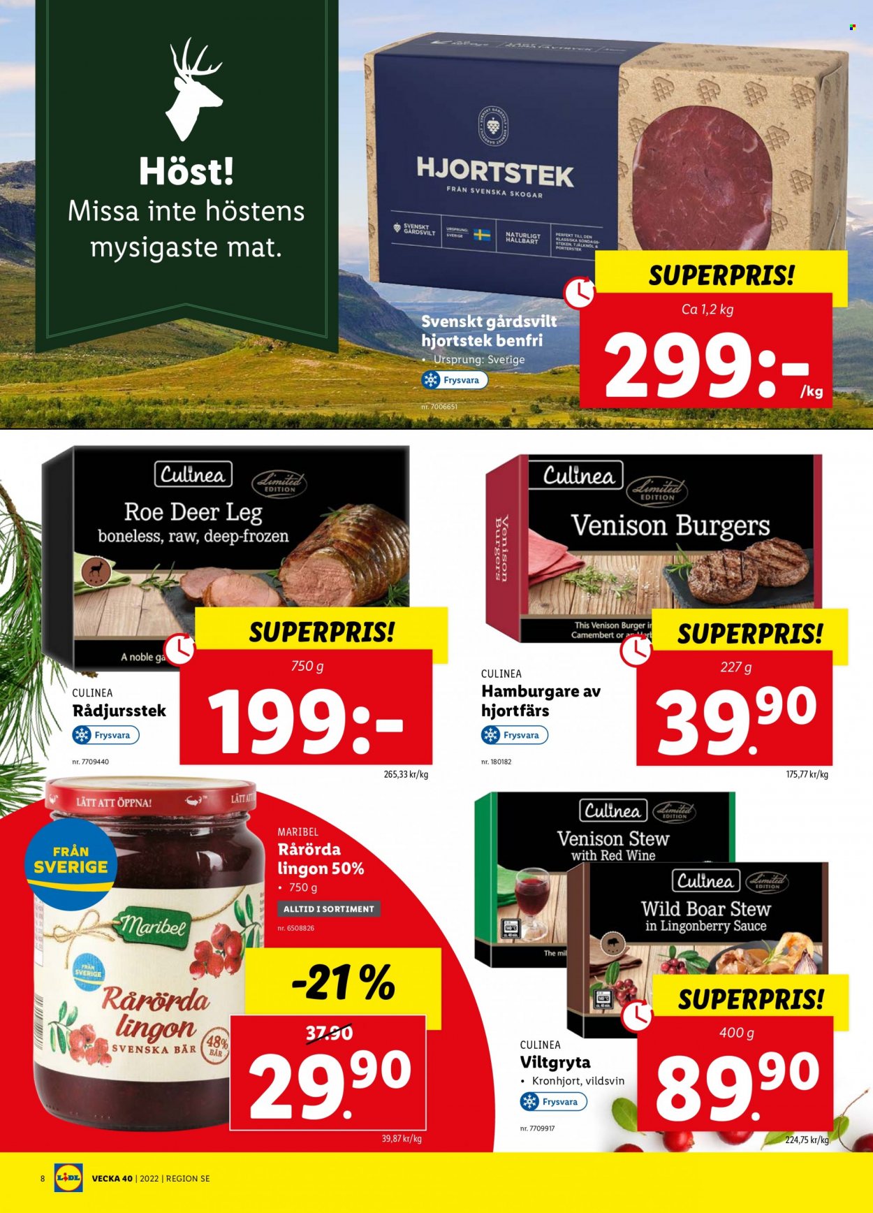 Lidl reklamblad - 3/10 2022 - 9/10 2022. Sida 8