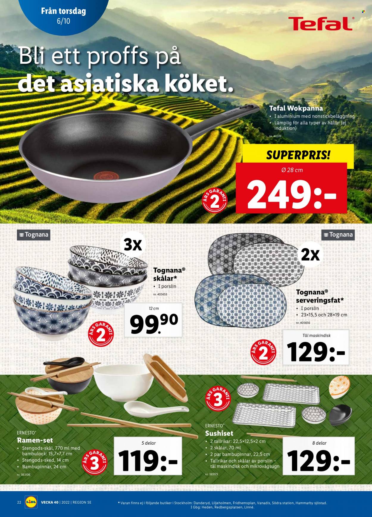 Lidl reklamblad - 3/10 2022 - 9/10 2022. Sida 23