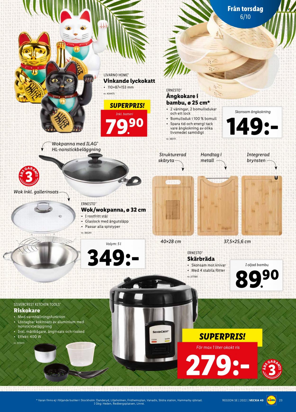 Lidl reklamblad - 3/10 2022 - 9/10 2022. Sida 24