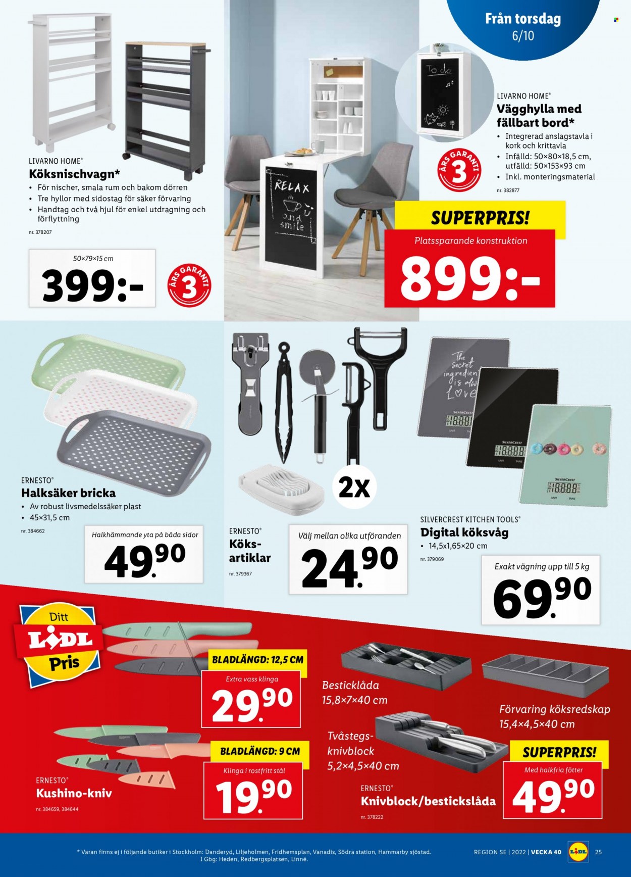 Lidl reklamblad - 3/10 2022 - 9/10 2022. Sida 26