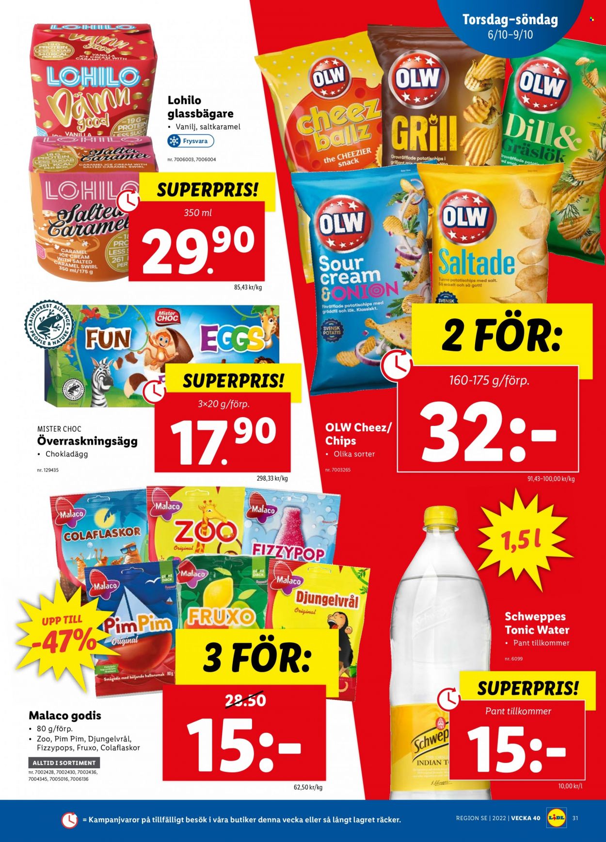 Lidl reklamblad - 3/10 2022 - 9/10 2022. Sida 32