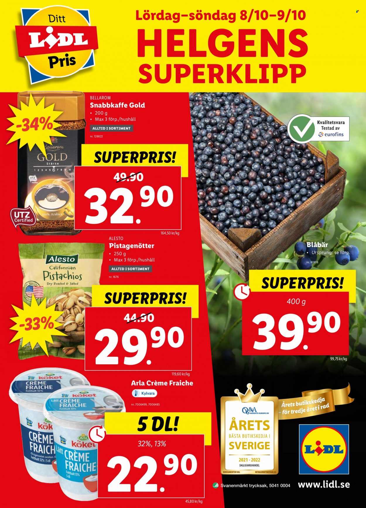 Lidl reklamblad - 3/10 2022 - 9/10 2022. Sida 33