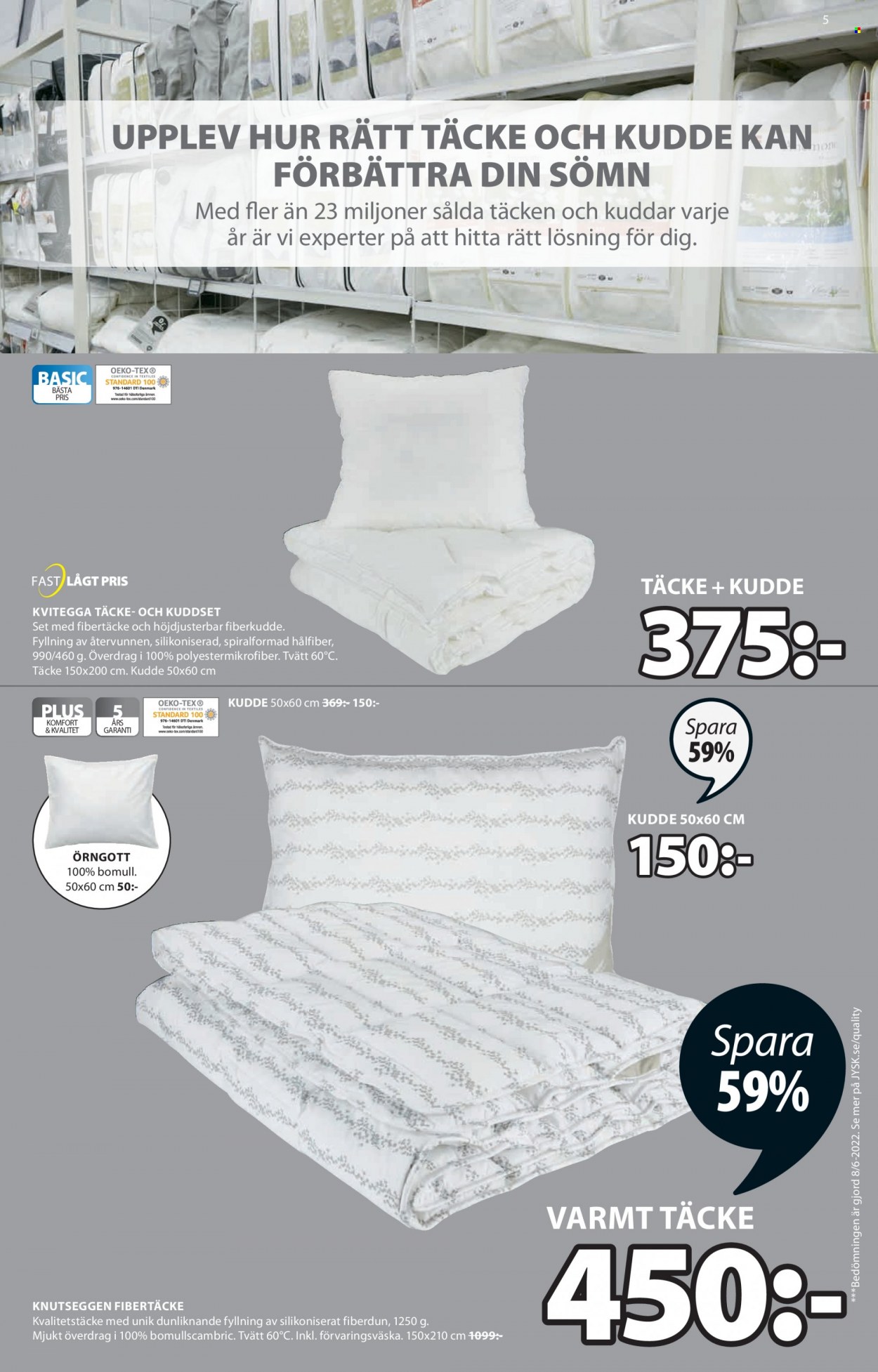 JYSK reklamblad - 26/9 2022 - 9/10 2022. Sida 5