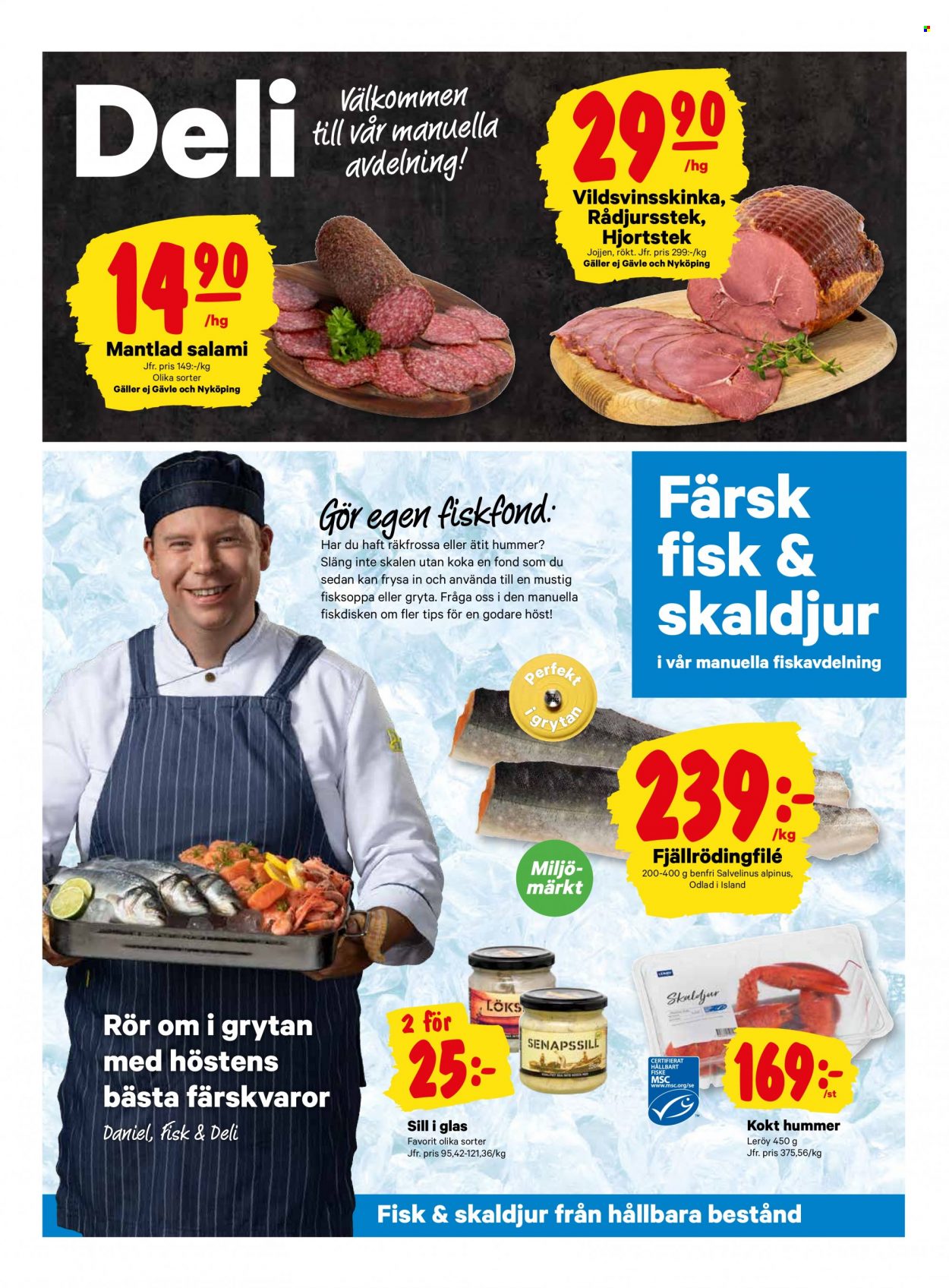 City Gross reklamblad - 26/9 2022 - 2/10 2022. Sida 7