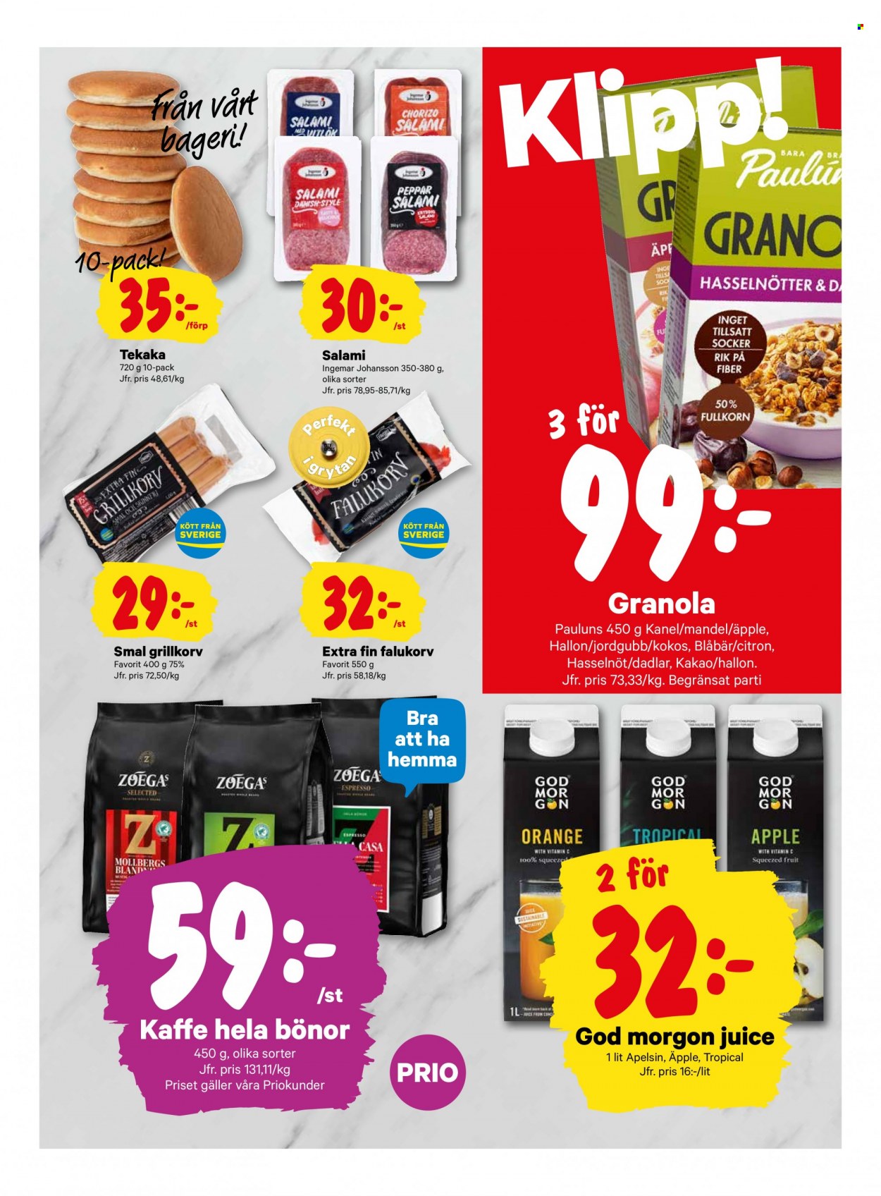 City Gross reklamblad - 26/9 2022 - 2/10 2022. Sida 9