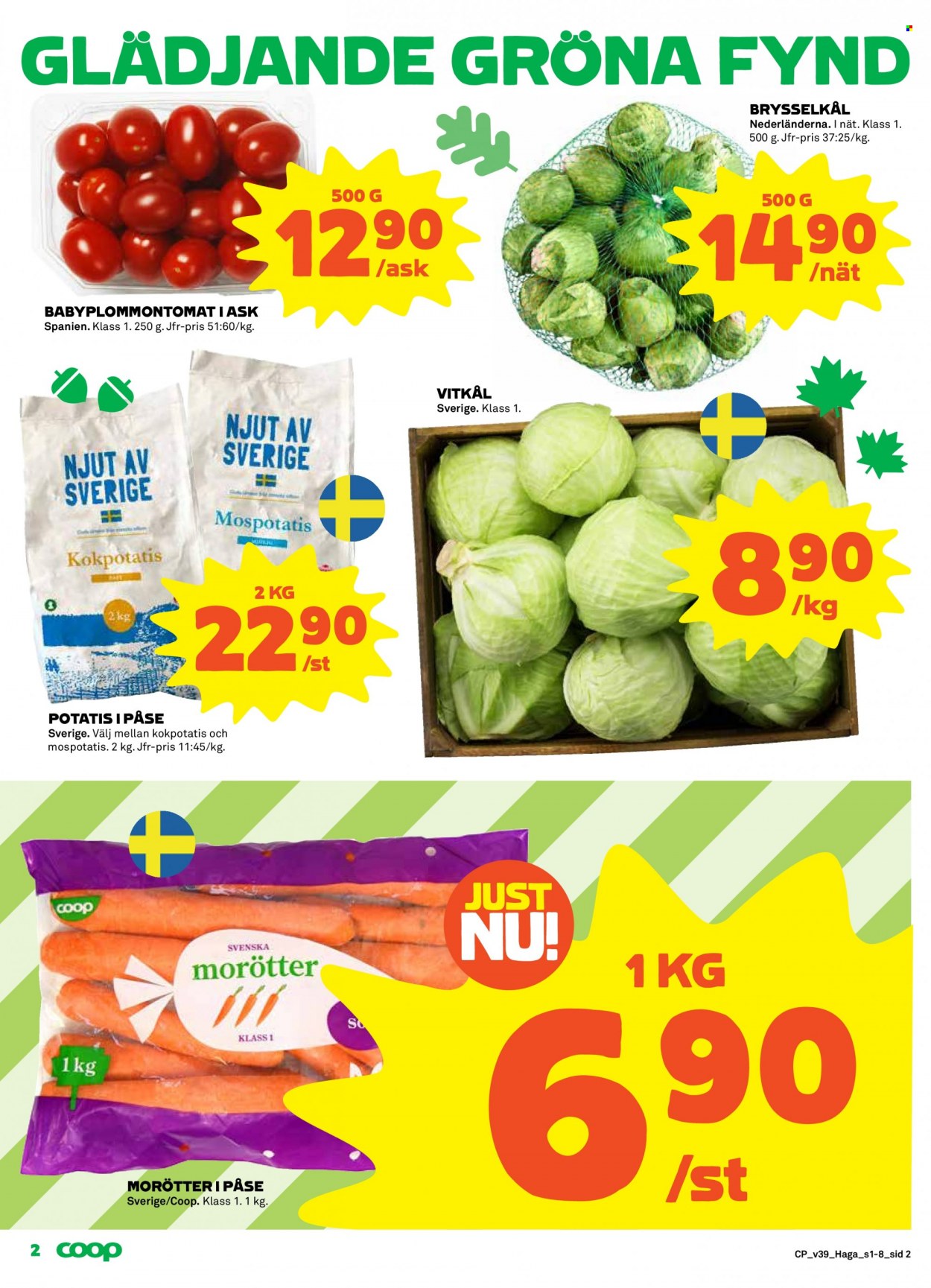 Coop reklamblad - 26/9 2022 - 2/10 2022. Sida 2