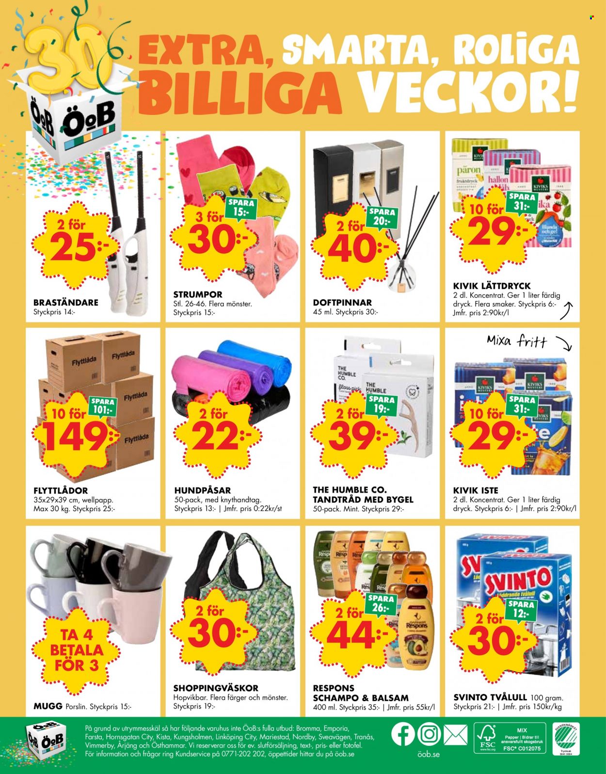 ÖoB reklamblad - 28/9 2022 - 4/10 2022. Sida 12