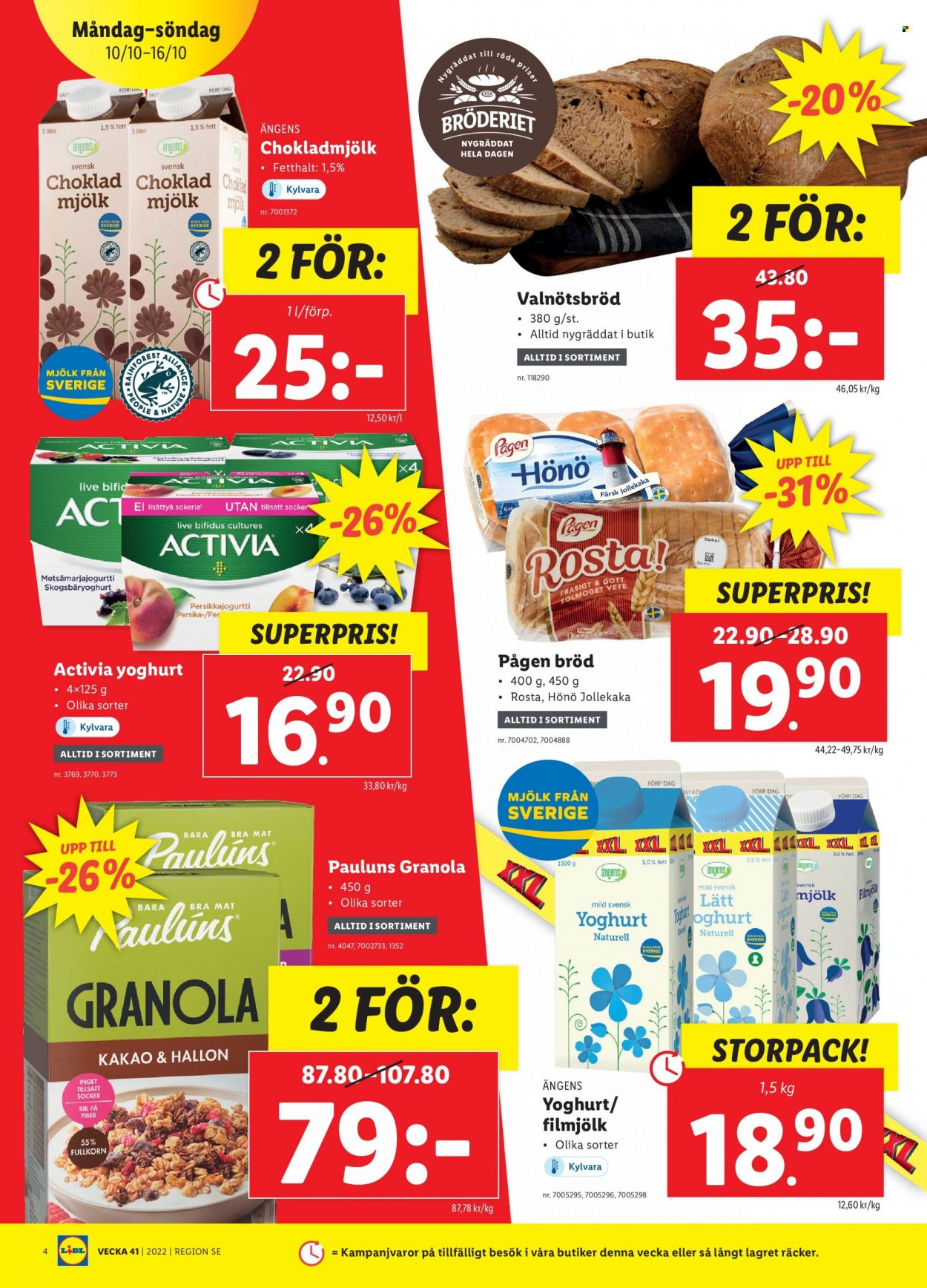 Lidl reklamblad - 10/10 2022 - 16/10 2022. Sida 4