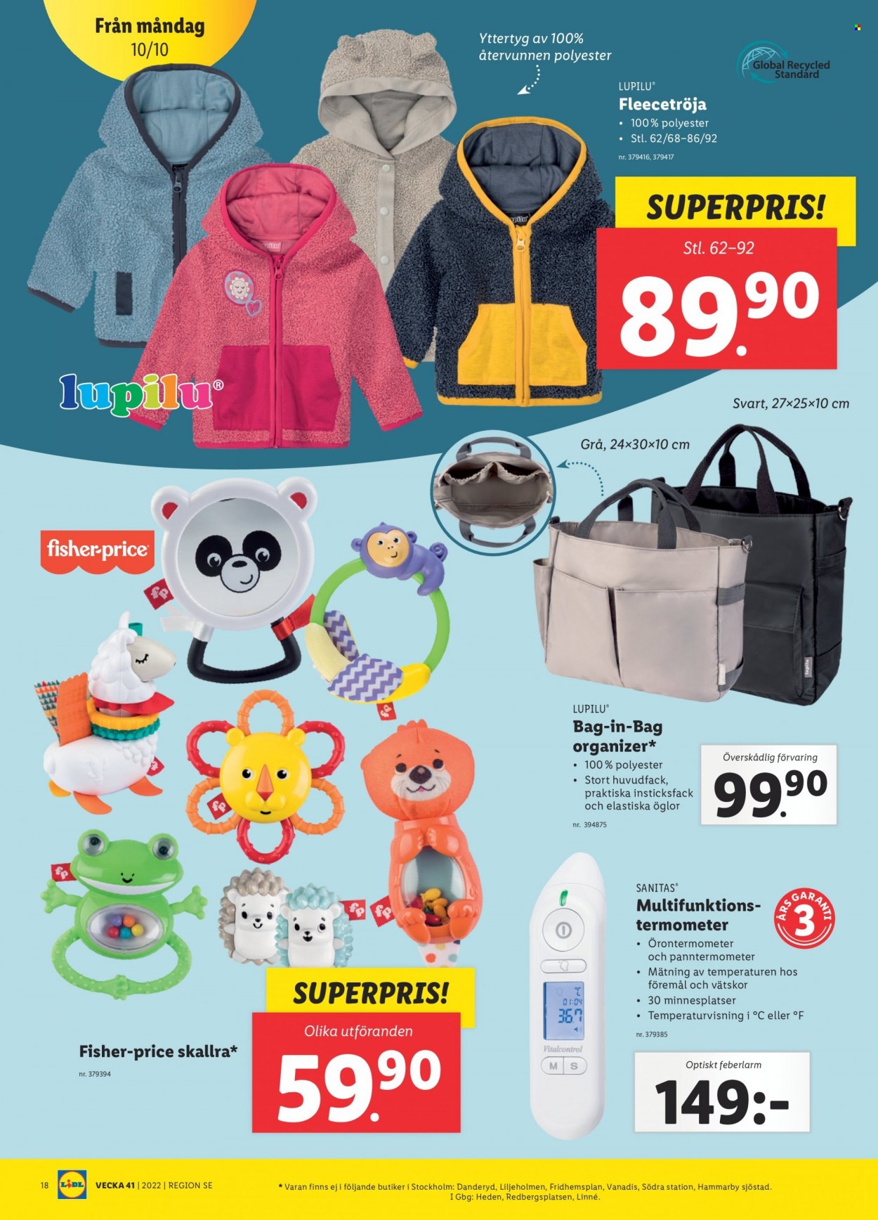 Lidl reklamblad - 10/10 2022 - 16/10 2022. Sida 21