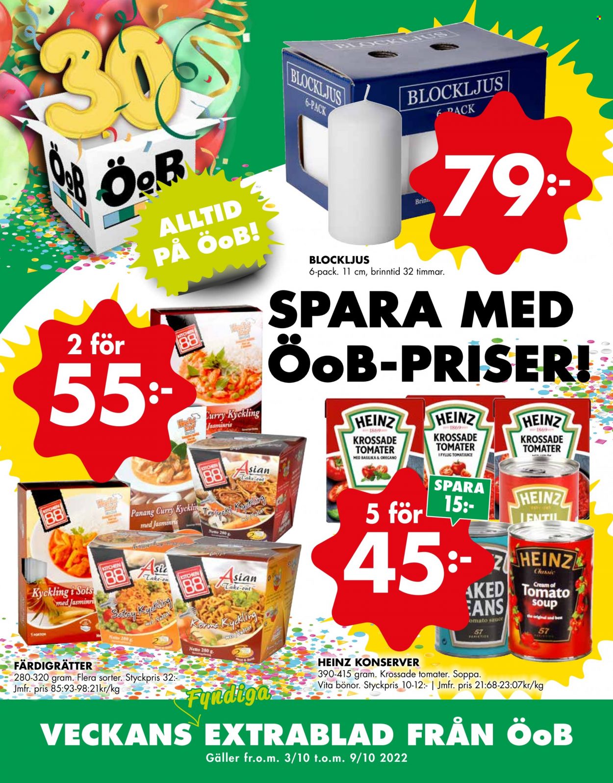 ÖoB reklamblad - 3/10 2022 - 9/10 2022. Sida 1