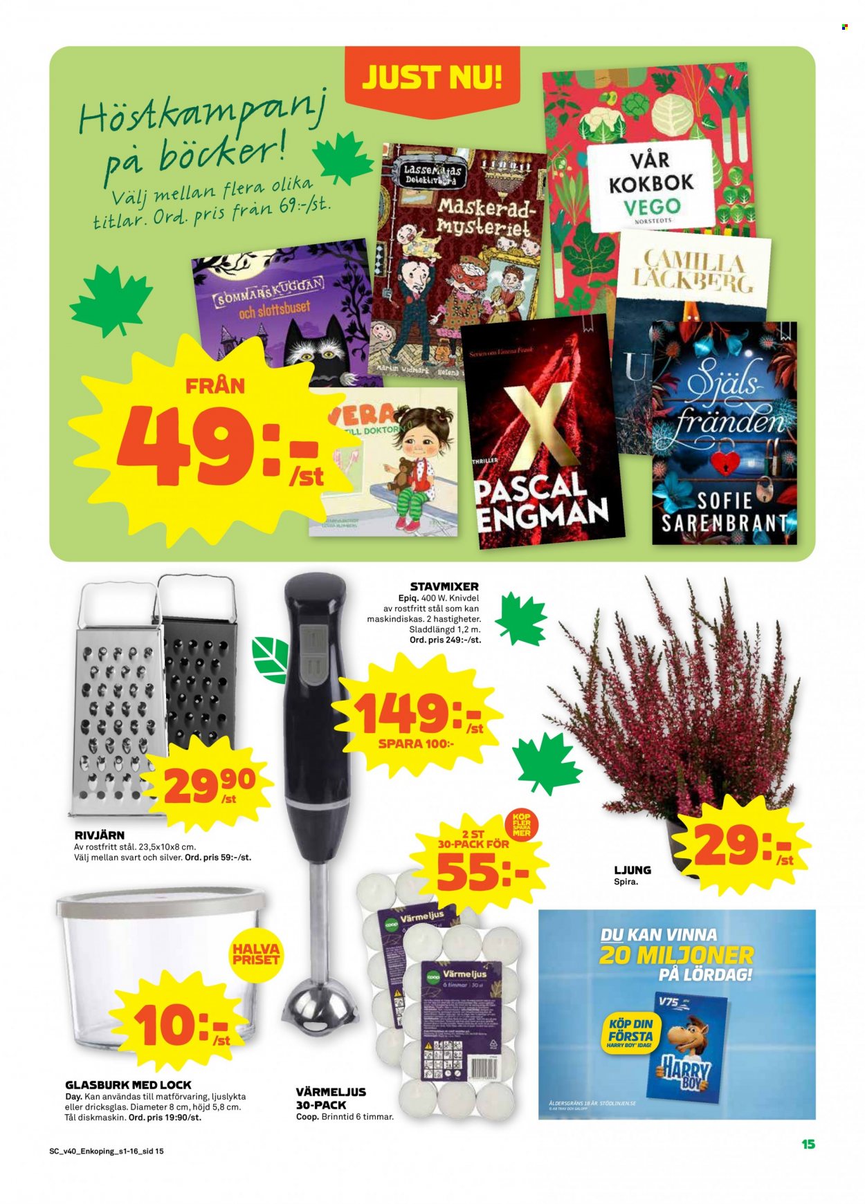 Stora Coop reklamblad - 3/10 2022 - 9/10 2022. Sida 15