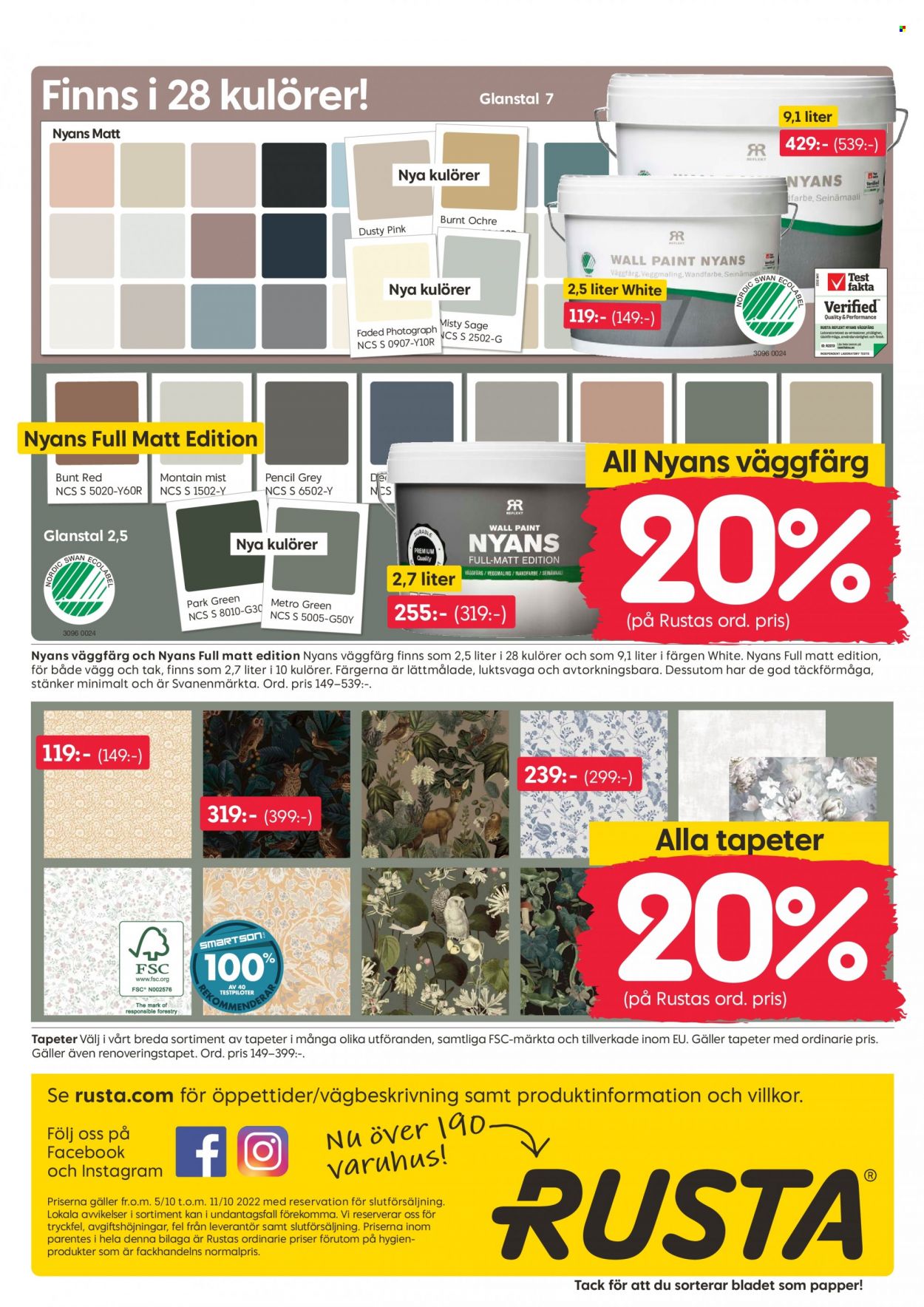 Rusta reklamblad - 5/10 2022 - 11/10 2022. Sida 16