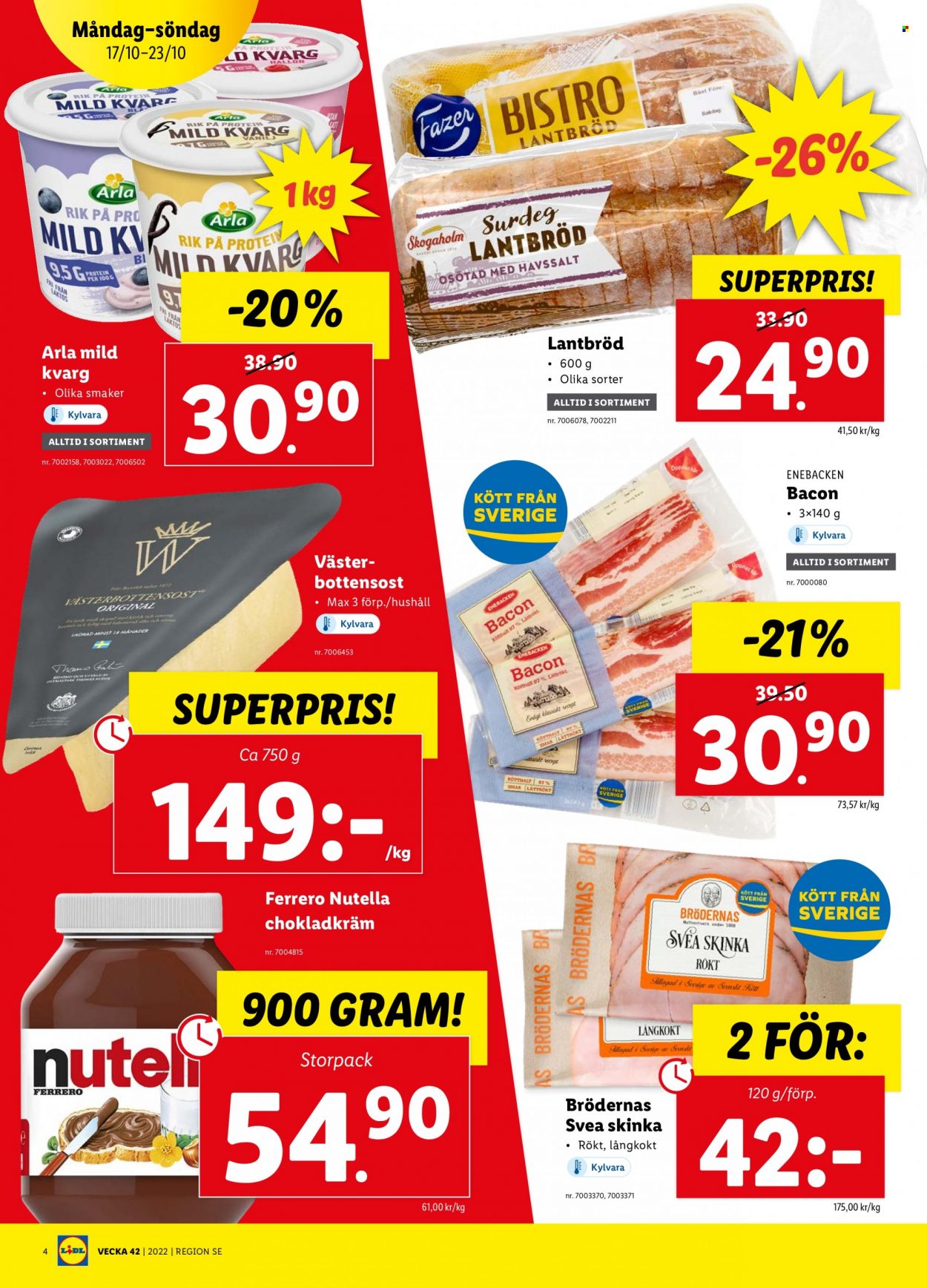 Lidl reklamblad - 17/10 2022 - 23/10 2022. Sida 4