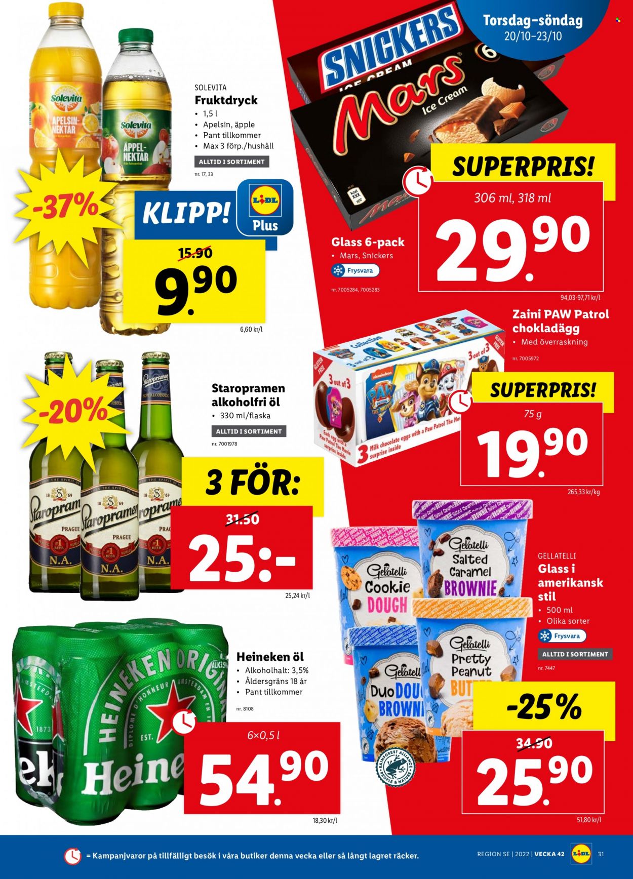 Lidl reklamblad - 17/10 2022 - 23/10 2022. Sida 35