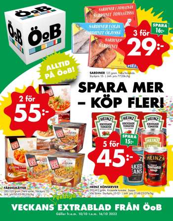 ÖoB reklamblad - 10/10 2022 - 16/10 2022.