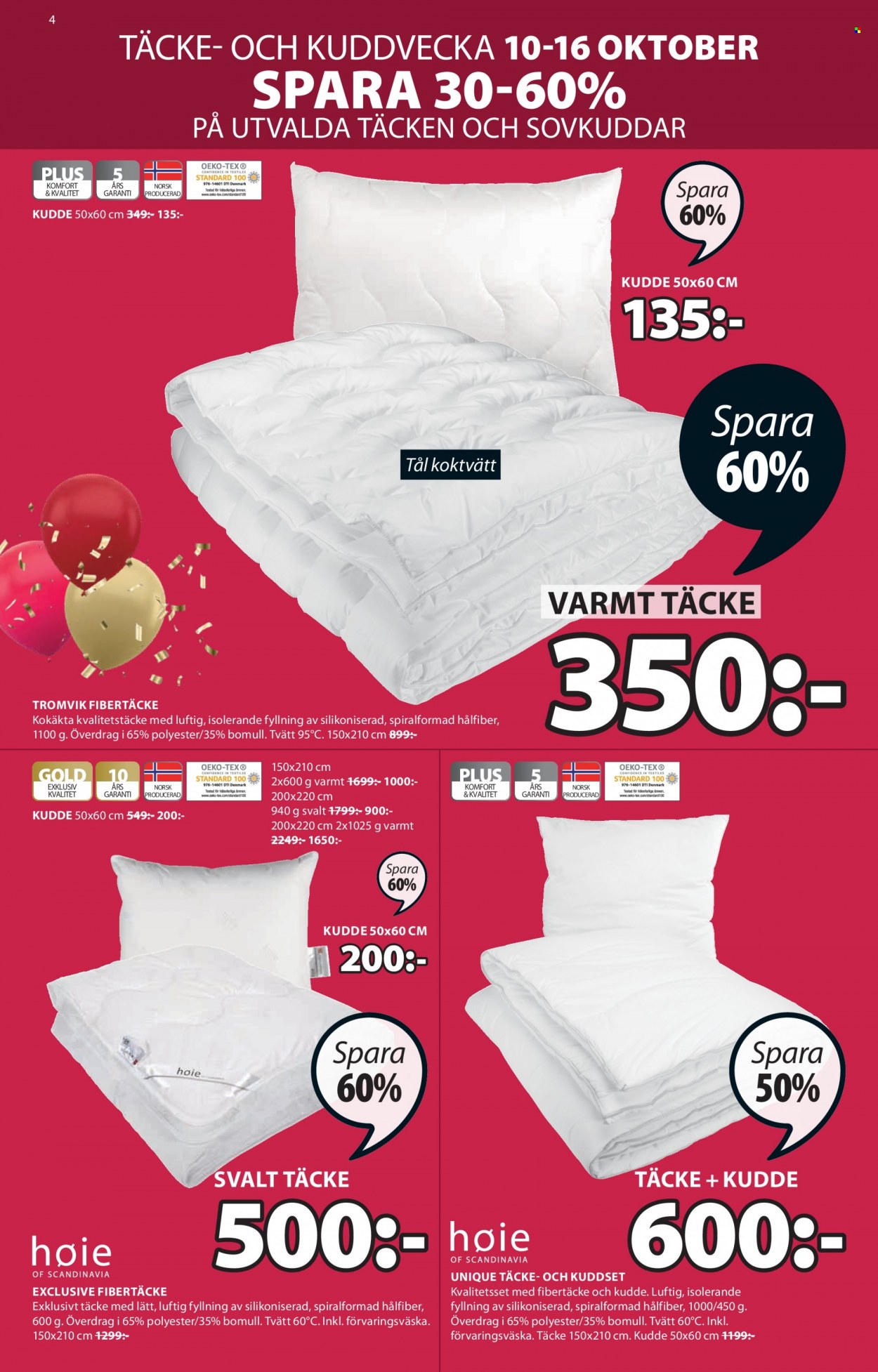JYSK reklamblad - 10/10 2022 - 23/10 2022. Sida 4