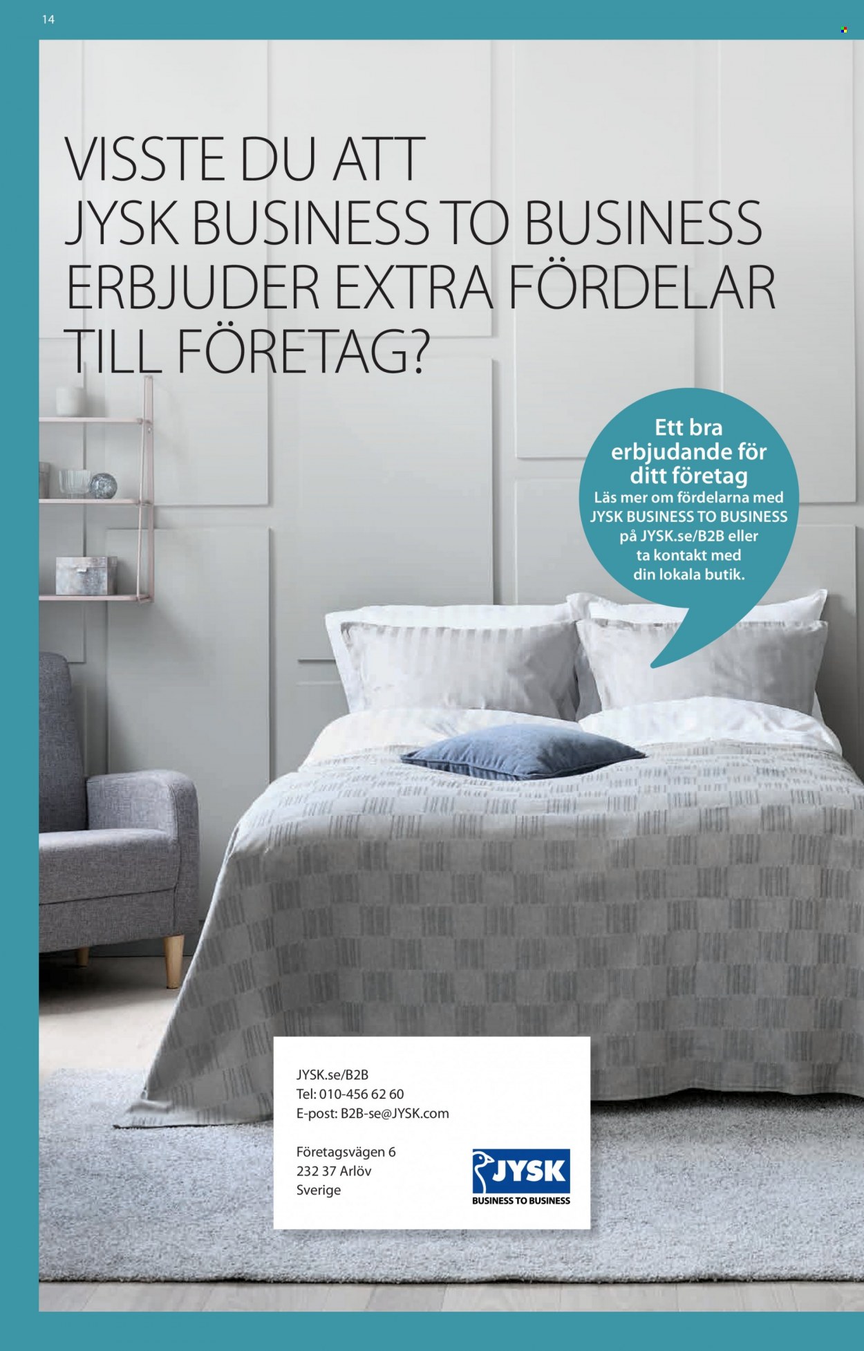 JYSK reklamblad - 10/10 2022 - 23/10 2022. Sida 14