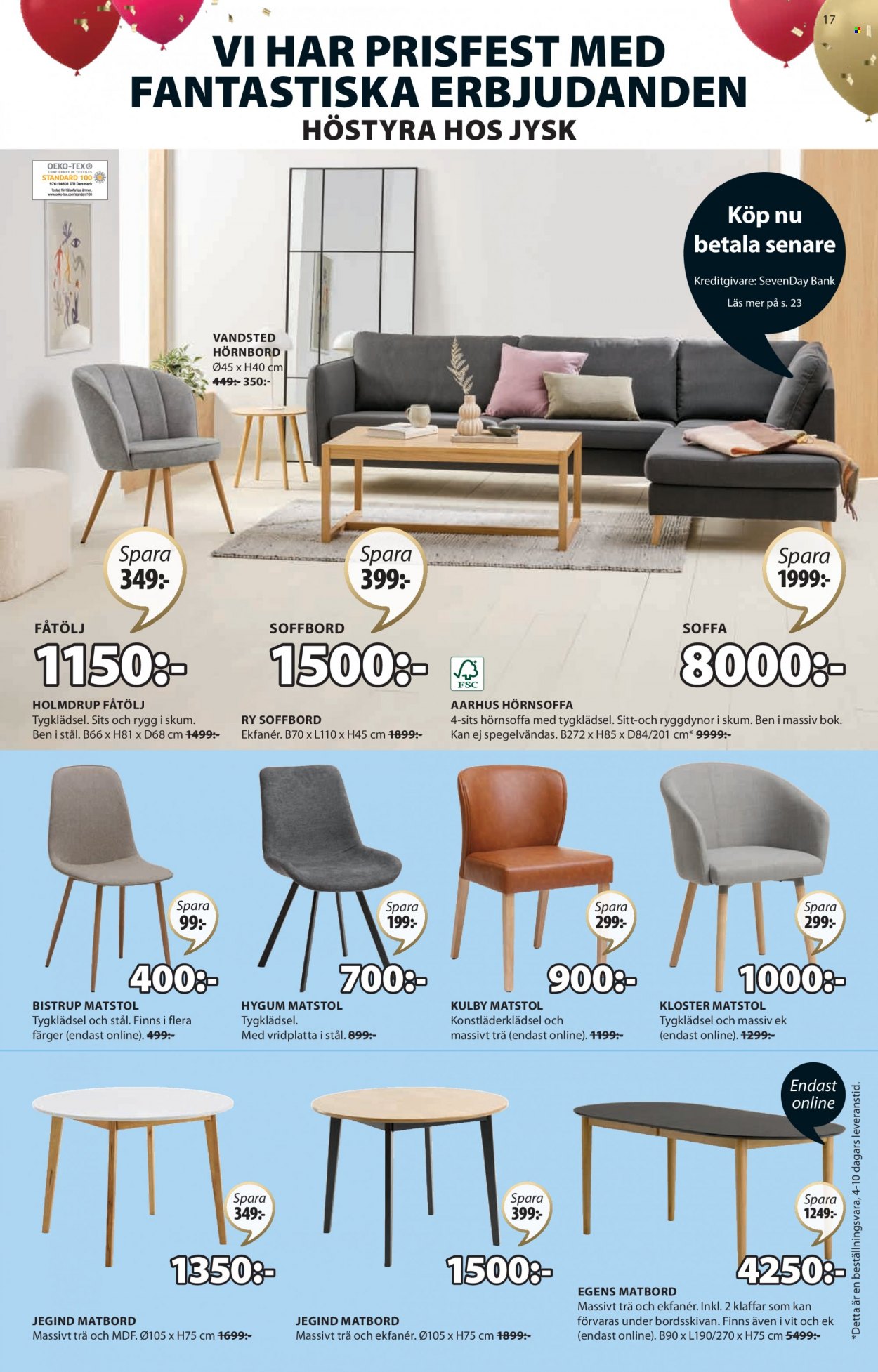 JYSK reklamblad - 10/10 2022 - 23/10 2022. Sida 17