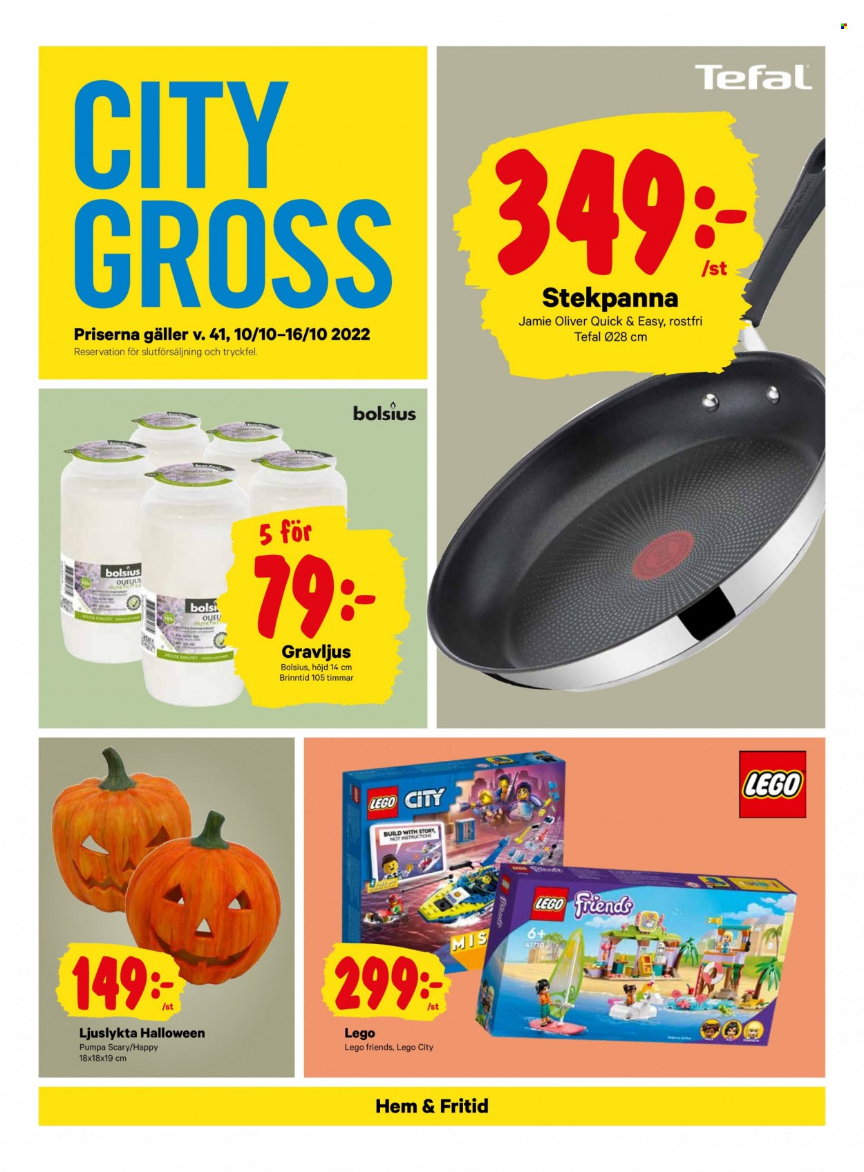 City Gross reklamblad - 10/10 2022 - 16/10 2022. Sida 16