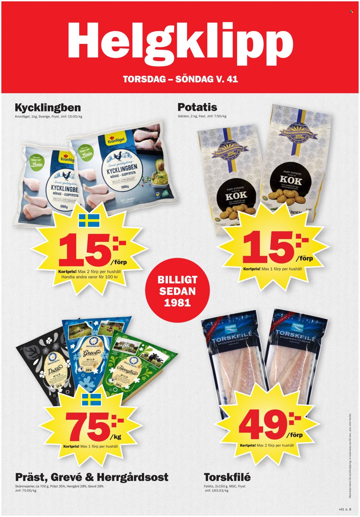 Pekås reklamblad - 10/10 2022 - 16/10 2022. Sida 8