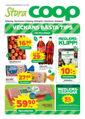 Stora Coop reklamblad - 10/10 2022 - 16/10 2022.