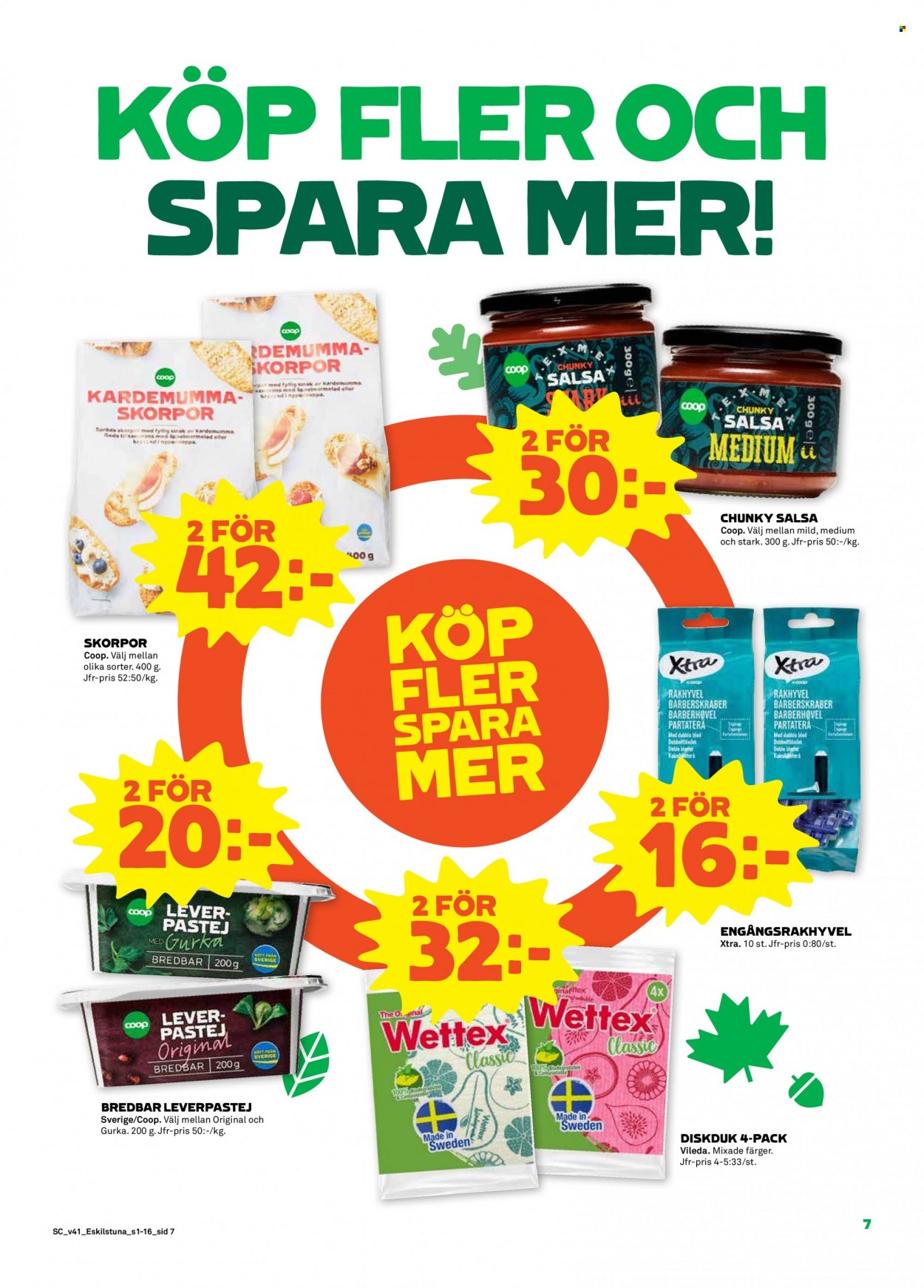Stora Coop reklamblad - 10/10 2022 - 16/10 2022. Sida 7