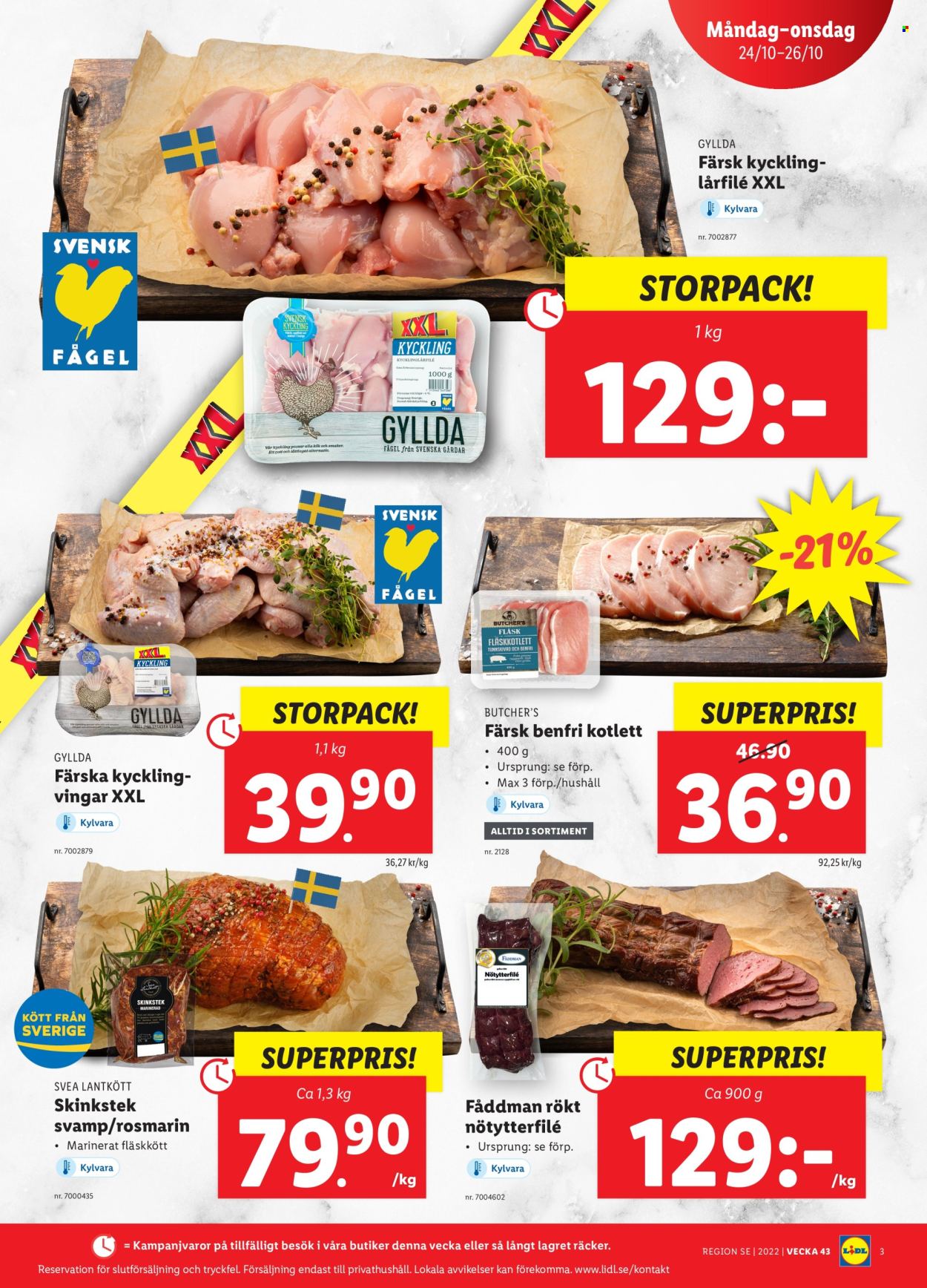 Lidl reklamblad - 24/10 2022 - 30/10 2022. Sida 3