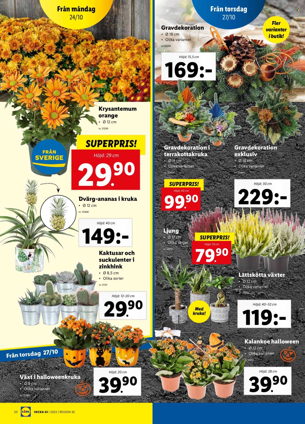 Lidl reklamblad - 24/10 2022 - 30/10 2022. Sida 20