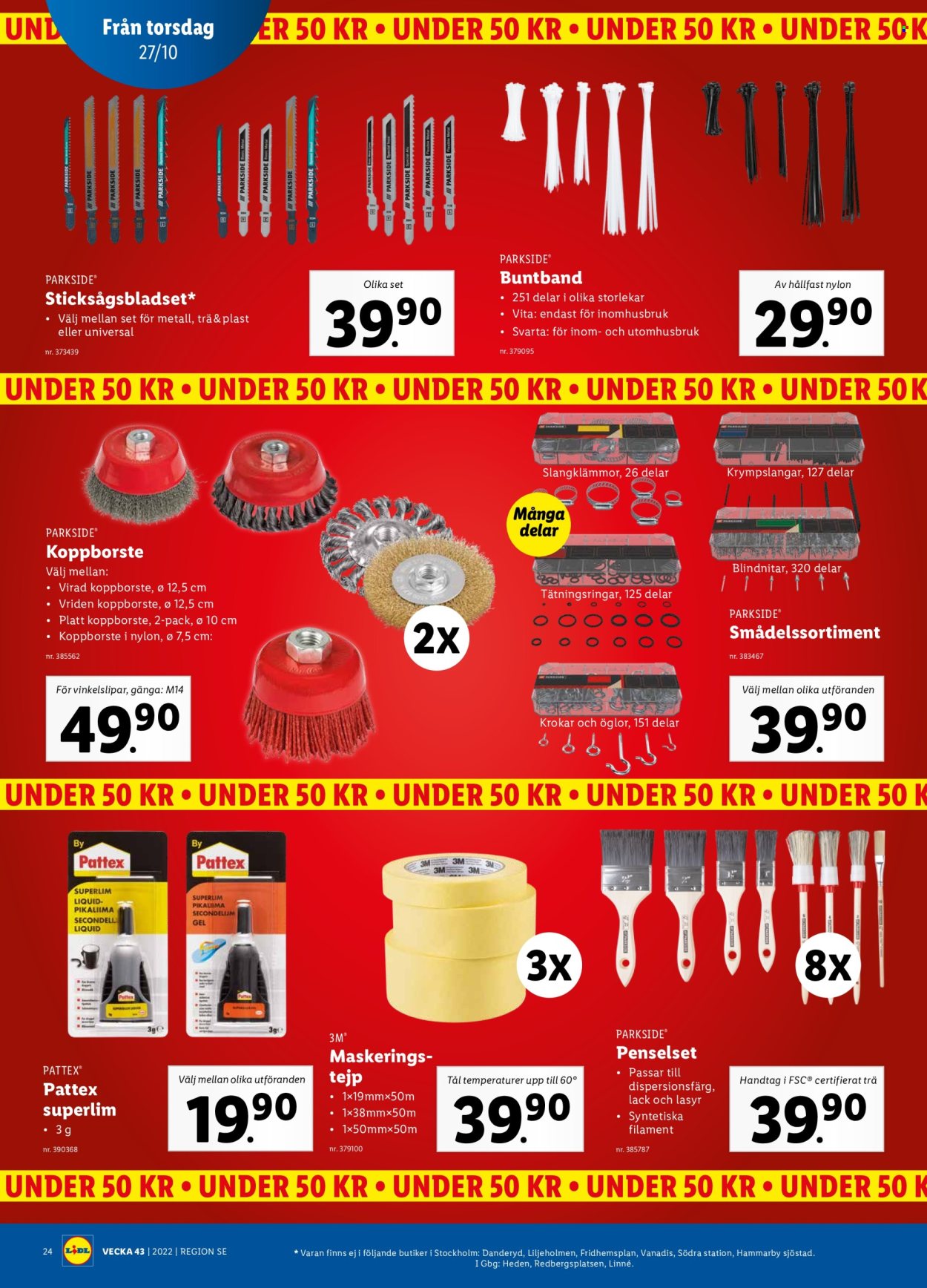 Lidl reklamblad - 24/10 2022 - 30/10 2022. Sida 24