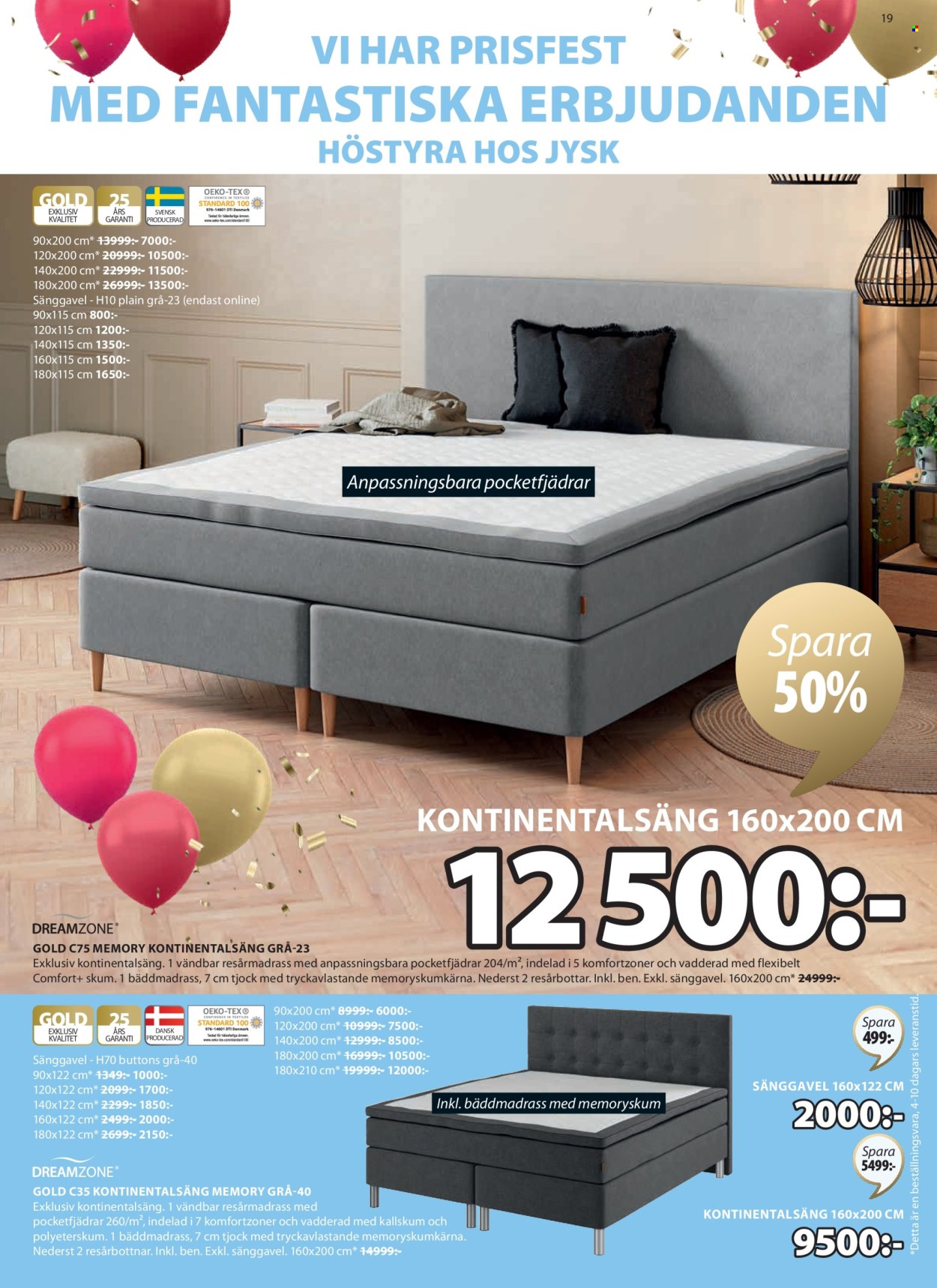 JYSK reklamblad - 17/10 2022 - 23/10 2022. Sida 19