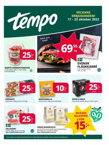 Tempo reklamblad - 17/10 2022 - 23/10 2022.