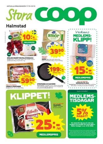 Stora Coop reklamblad - 17/10 2022 - 23/10 2022.