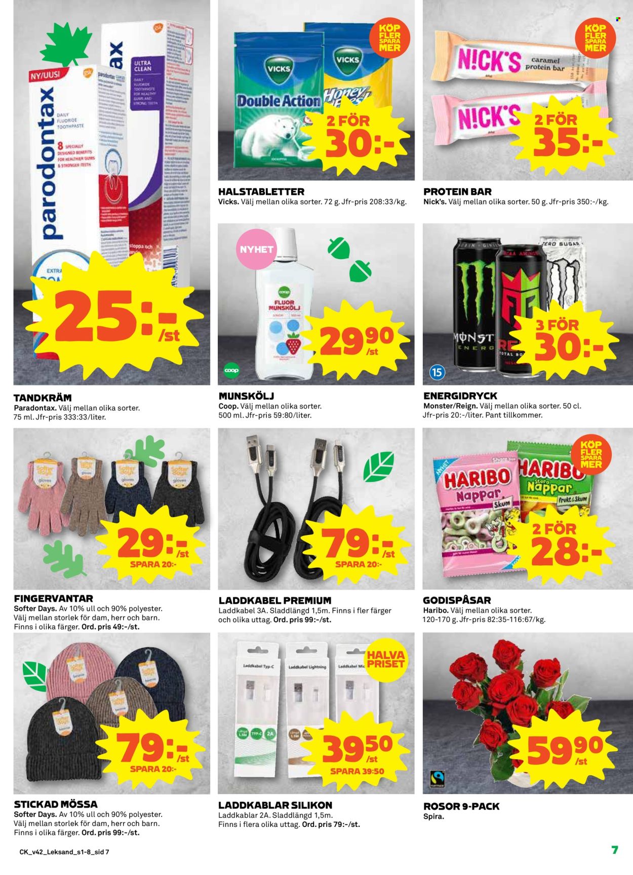 Coop reklamblad - 17/10 2022 - 23/10 2022. Sida 7
