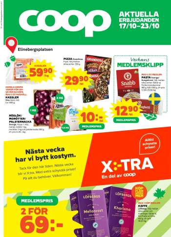 Coop reklamblad - 17/10 2022 - 23/10 2022.