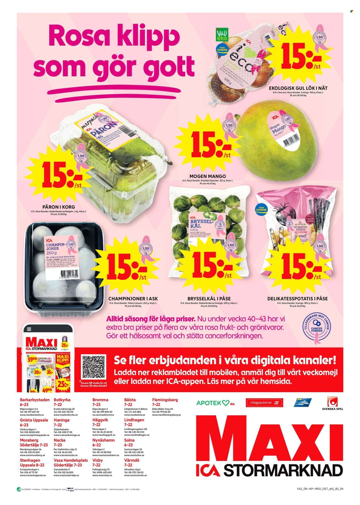 ICA reklamblad - 17/10 2022 - 23/10 2022. Sida 10