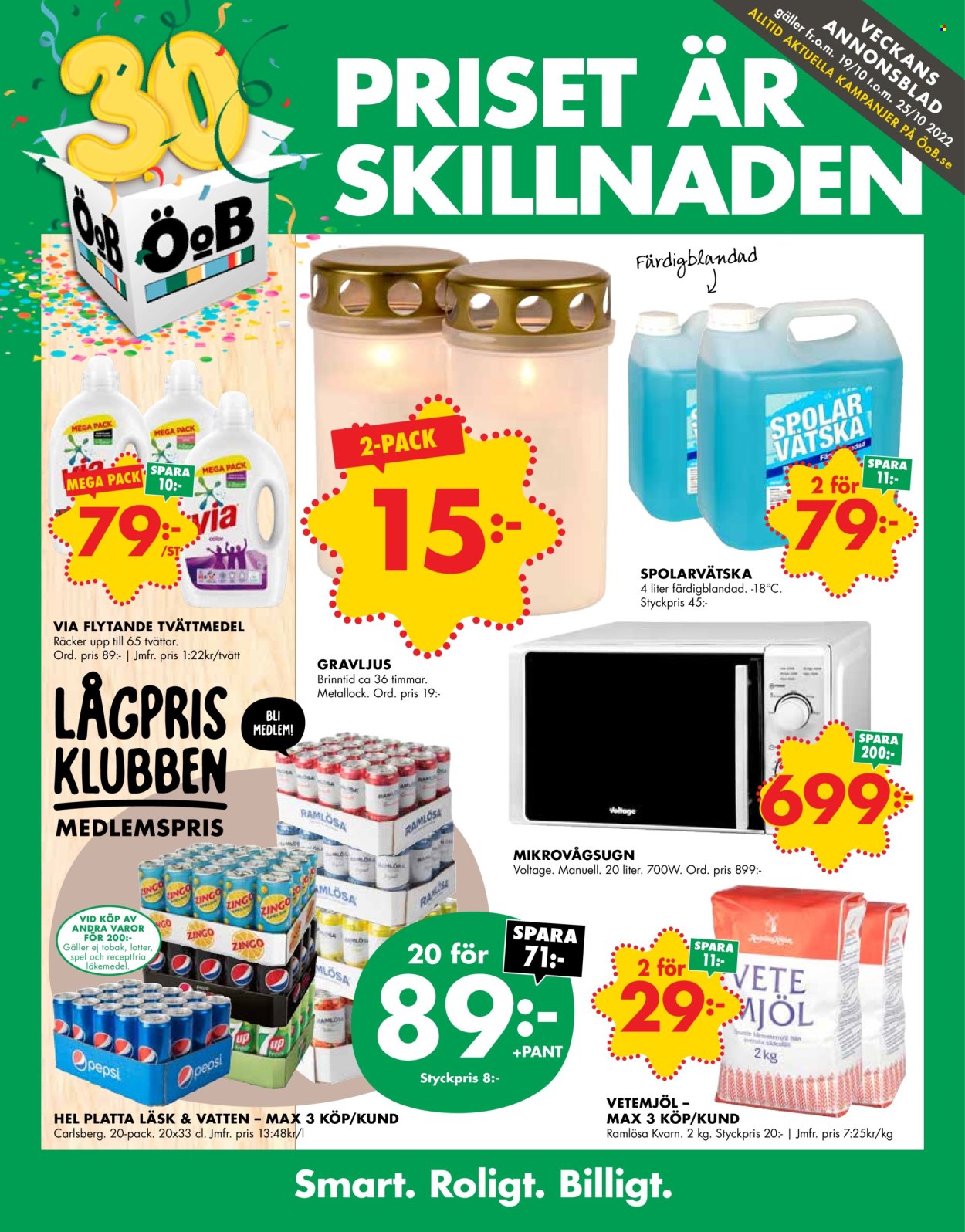 ÖoB reklamblad - 19/10 2022 - 25/10 2022. Sida 1