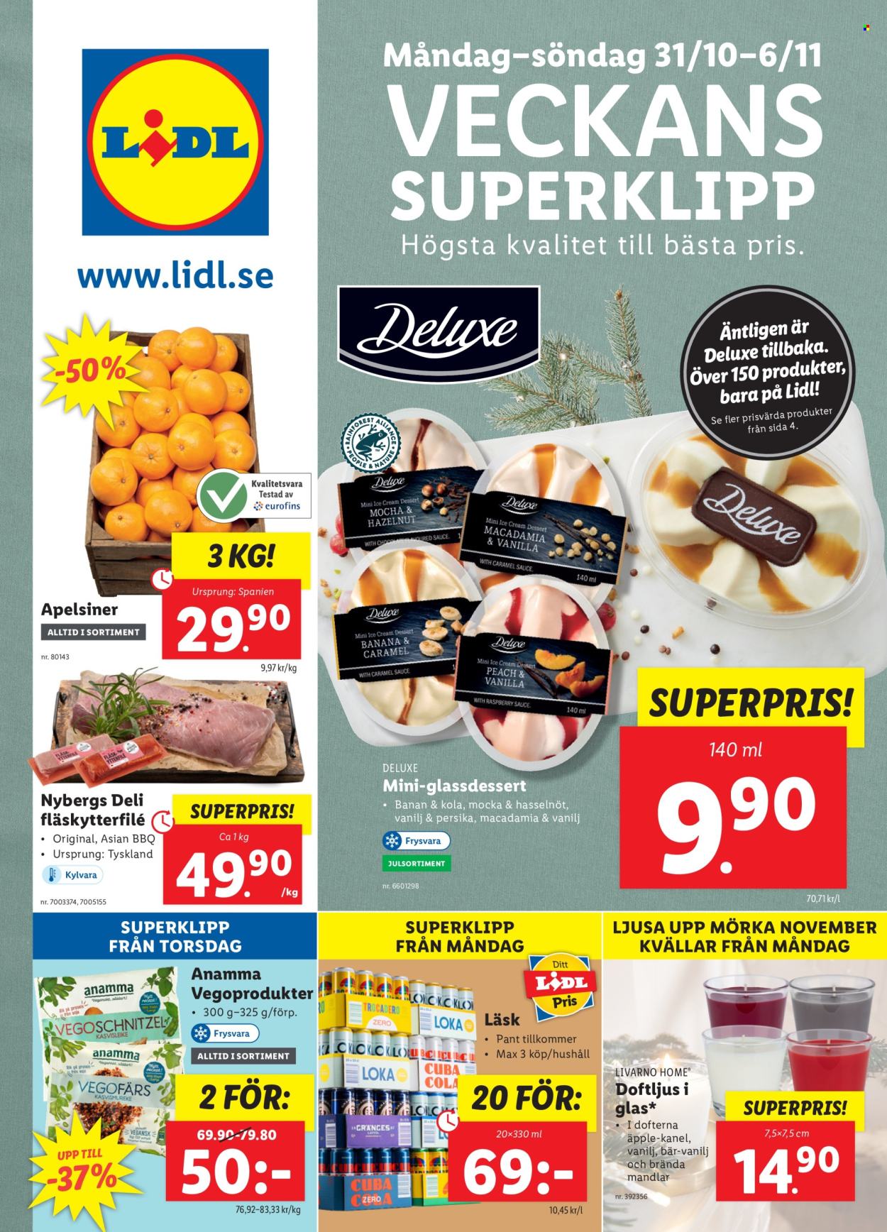 Lidl reklamblad - 31/10 2022 - 6/11 2022. Sida 1