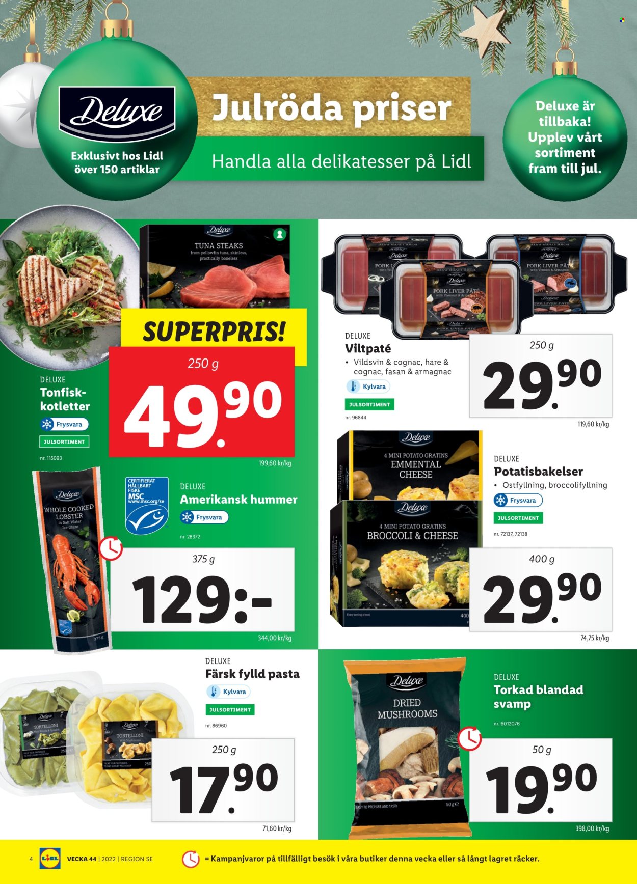 Lidl reklamblad - 31/10 2022 - 6/11 2022. Sida 4